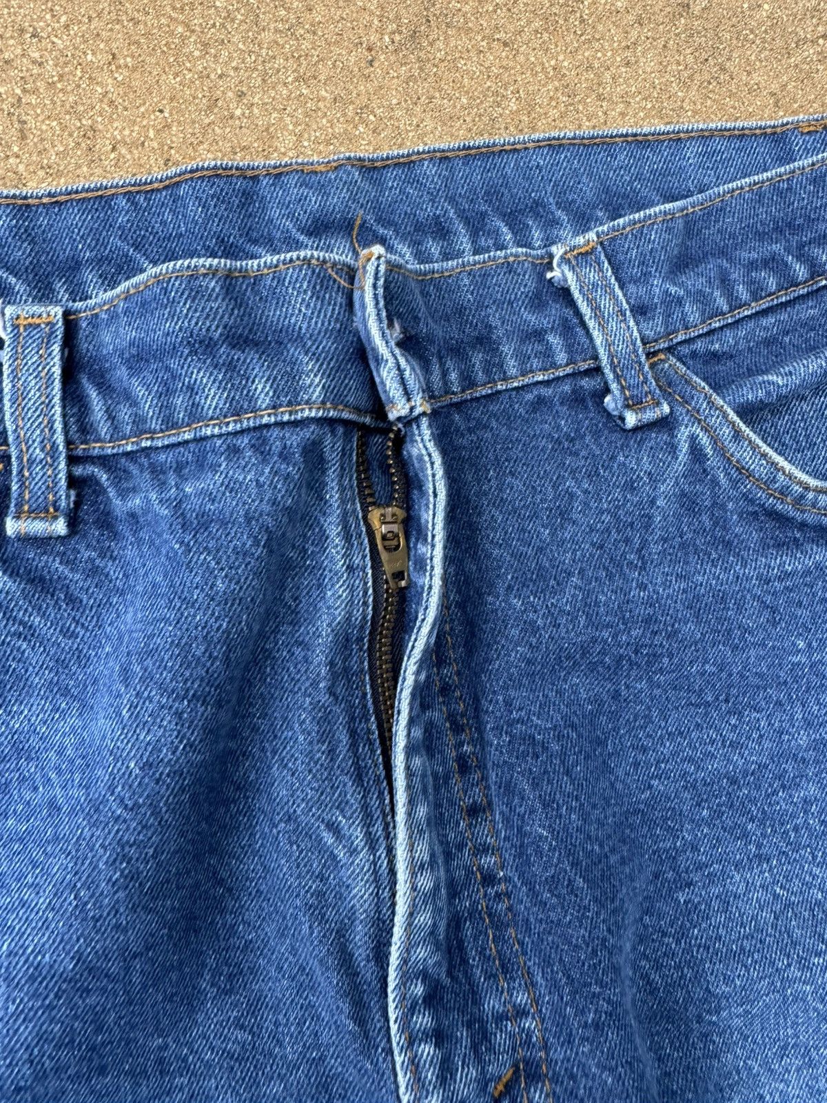 Levi's × Vintage Vtg 80’s Levi’s 646 Orange Tab Bellbottom Flare Jeans 36x29 Size US 36 / EU 52 - 4 Thumbnail