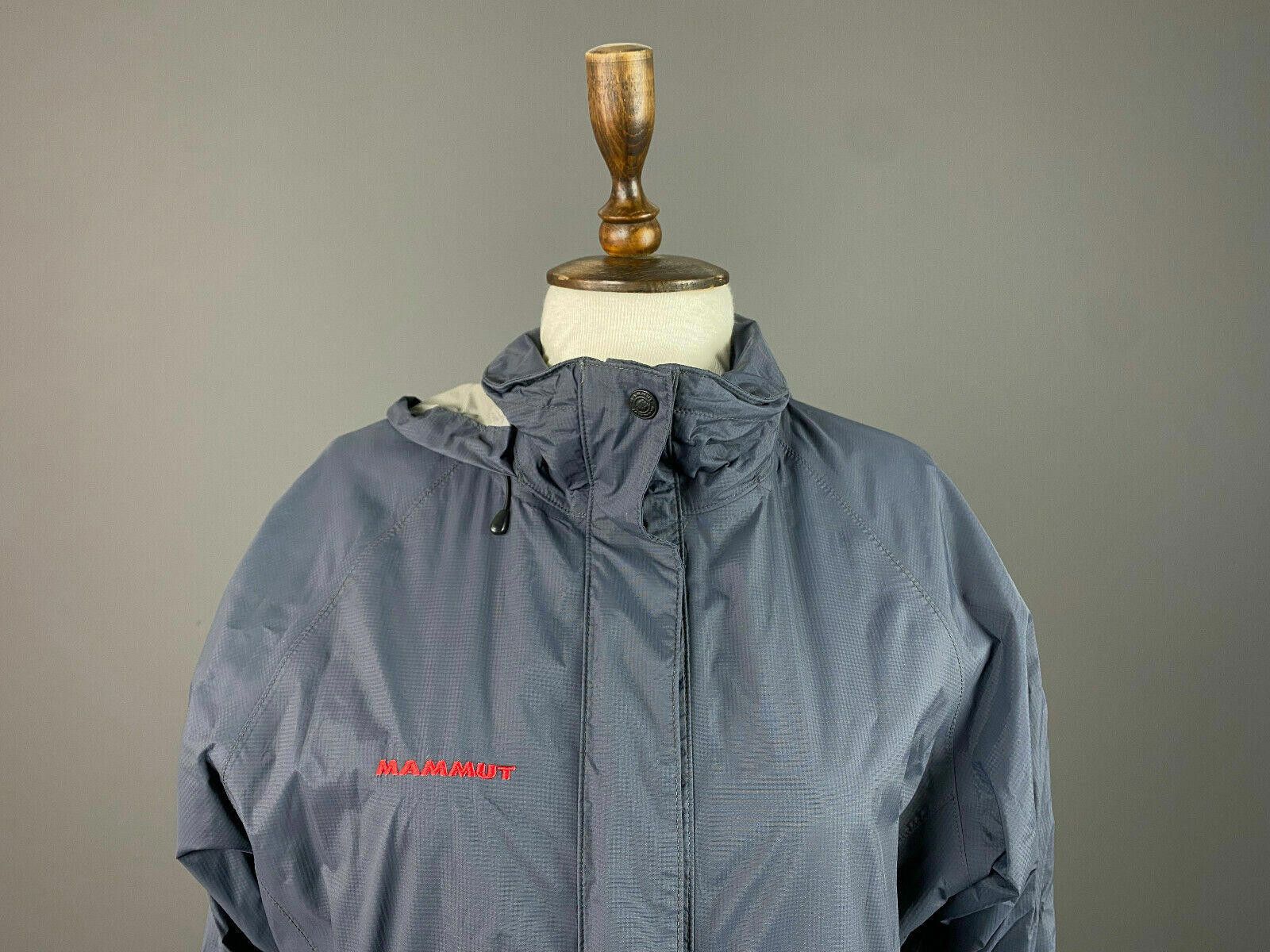 Mammut Mammut Dry Tech Grey Full Zip High Neck Hooded Jacket Size M / US 6-8 / IT 42-44 - 2 Thumbnail