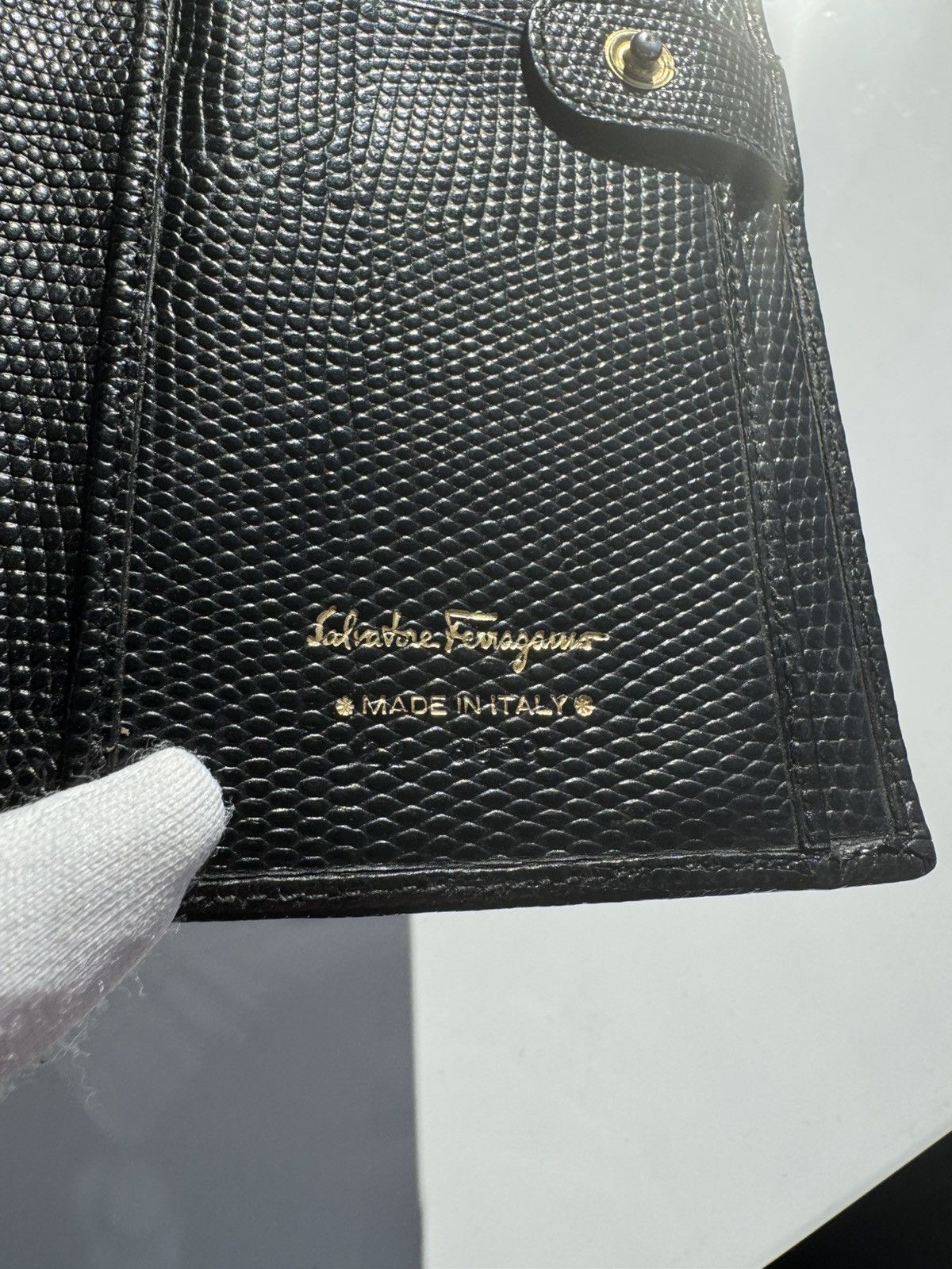 Salvatore Ferragamo Salvatore Ferragamo Wallet Leather Vintage Size ONE SIZE - 4 Thumbnail