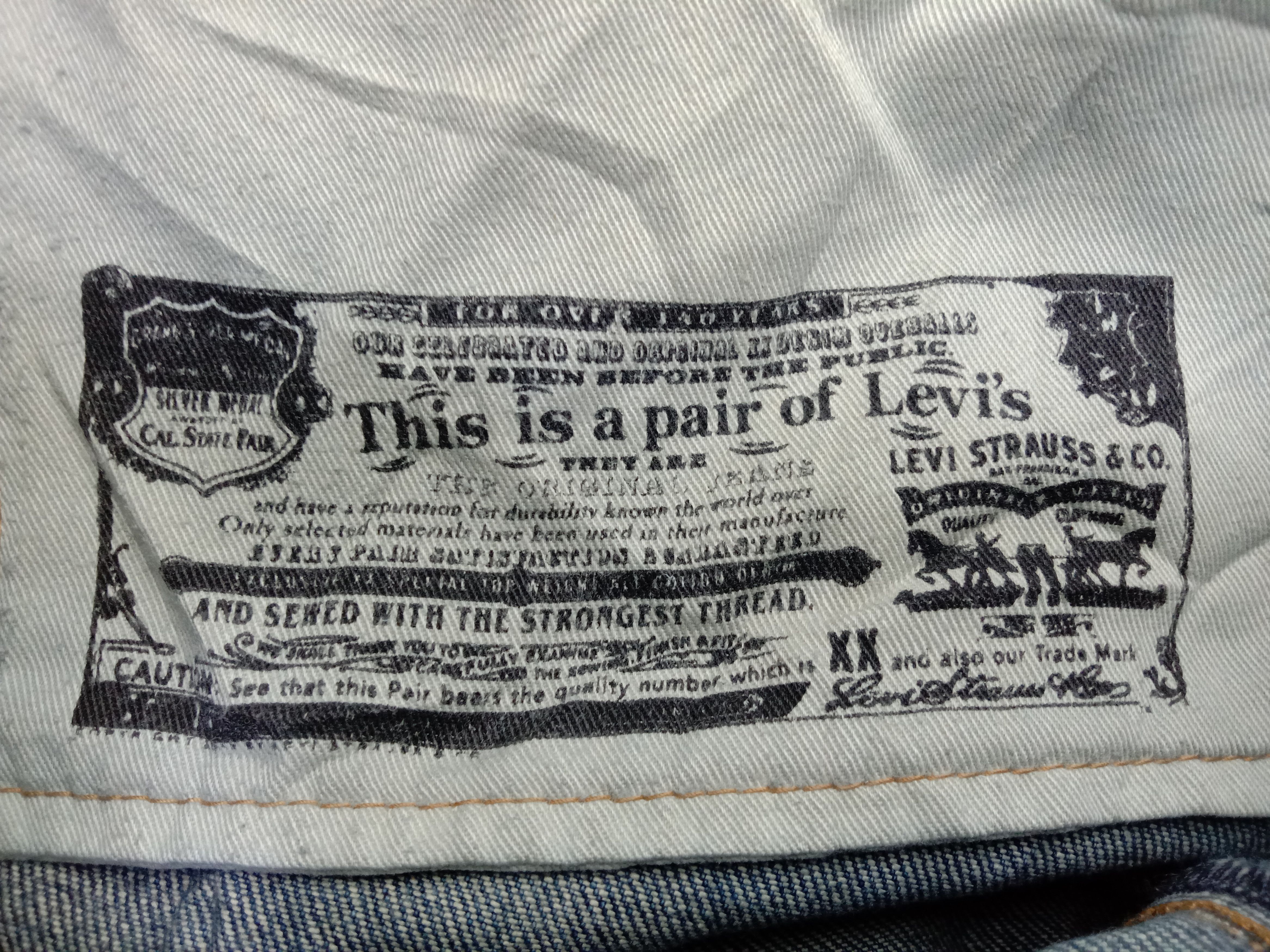 Levi's Vintage Levi's 501 Earth Tone Jeans Size US 31 - 11 Thumbnail