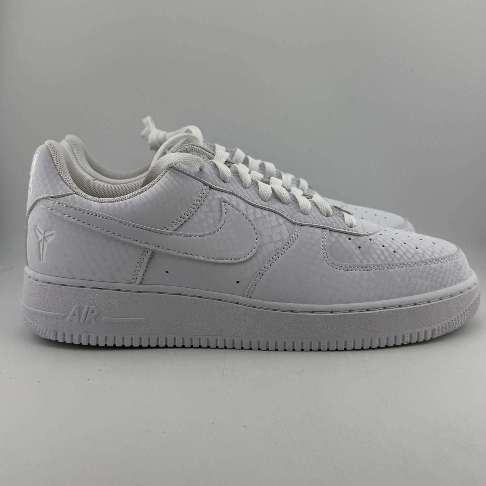Nike Nike Air Force 1 Kobe Bryant Forever White OG Box Size US 11 / EU 44 - 3 Thumbnail