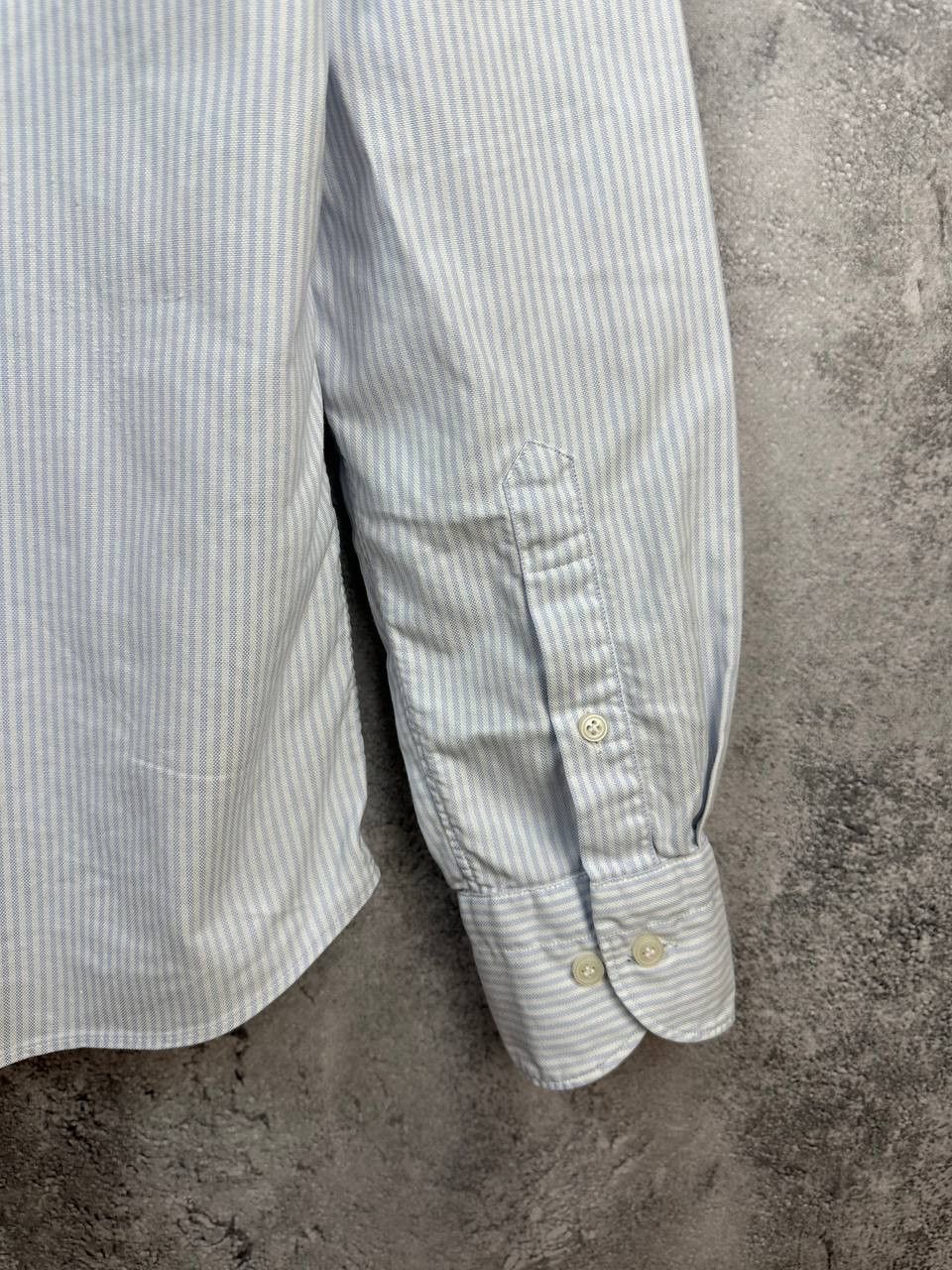 Suitsupply SuitSupply Striped Oxford Stretch Shirt Albini 1876 Fabrics Size US M / EU 48-50 / 2 - 9 Thumbnail
