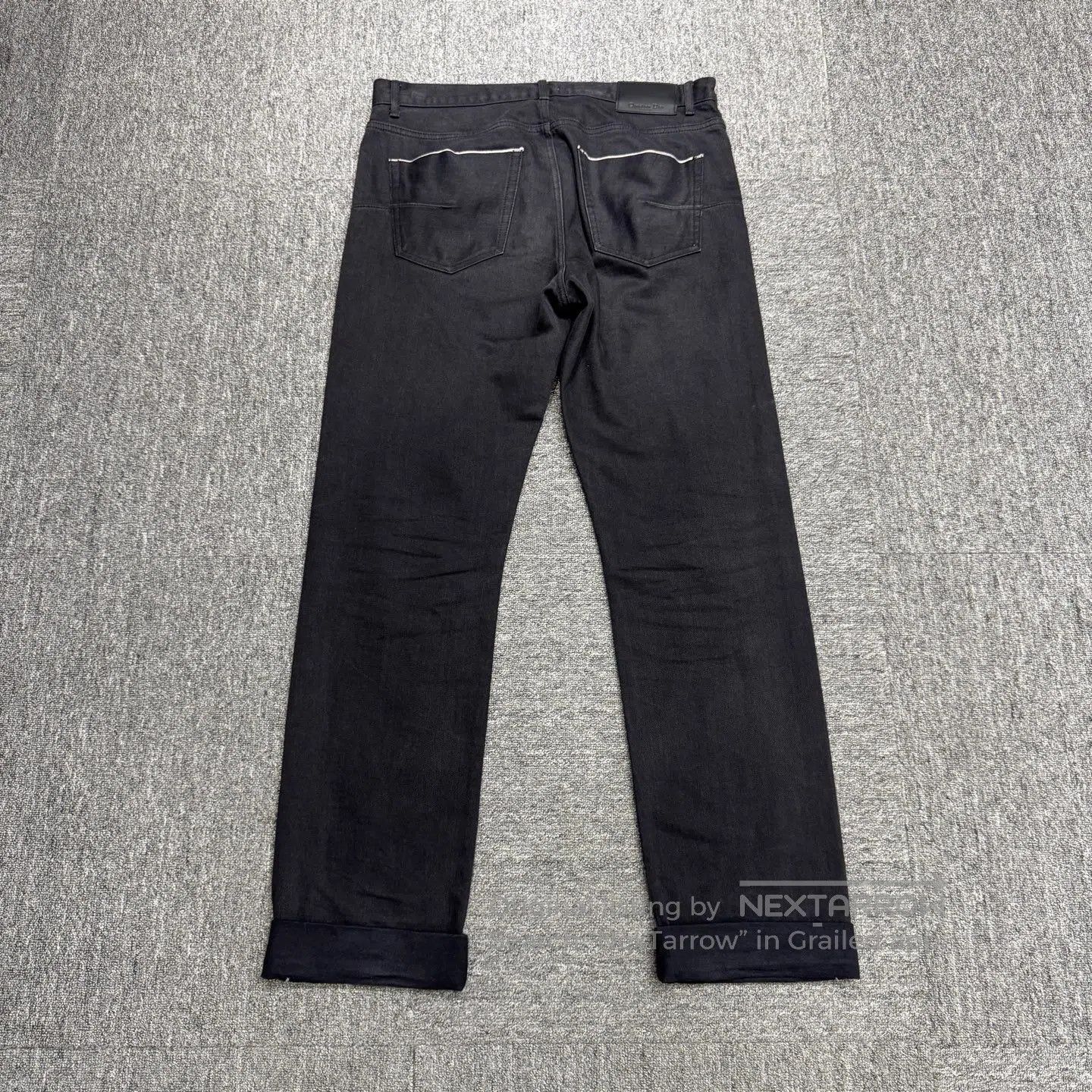 Dior Dior Embroidered slogan jeans| Size US 33 - 2 Thumbnail