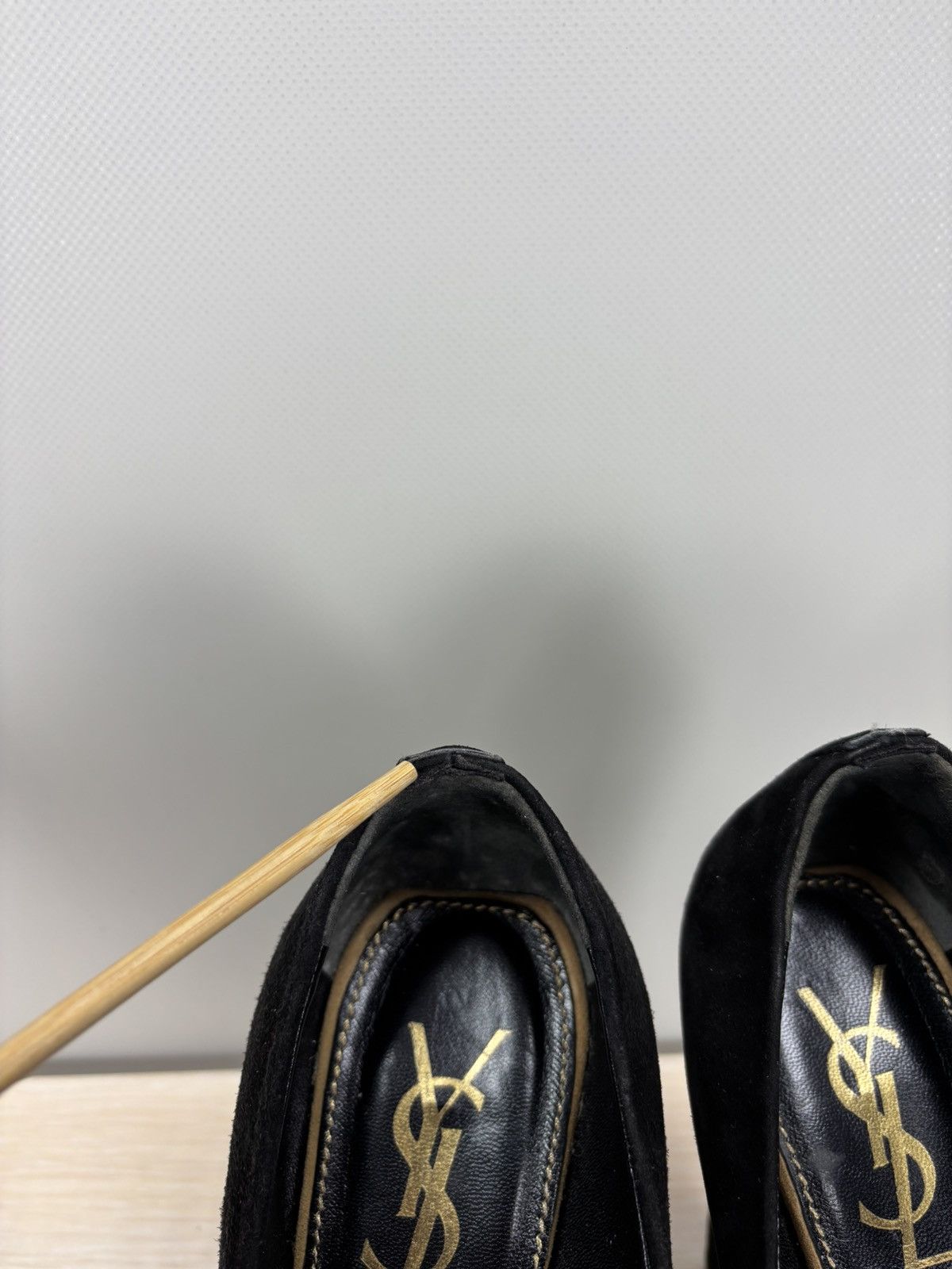 Saint Laurent Paris × Yves Saint Laurent Womens heels Yves Saint Laurent Size 39 Color Brown/Black Size US 9 / IT 39 - 7 Thumbnail