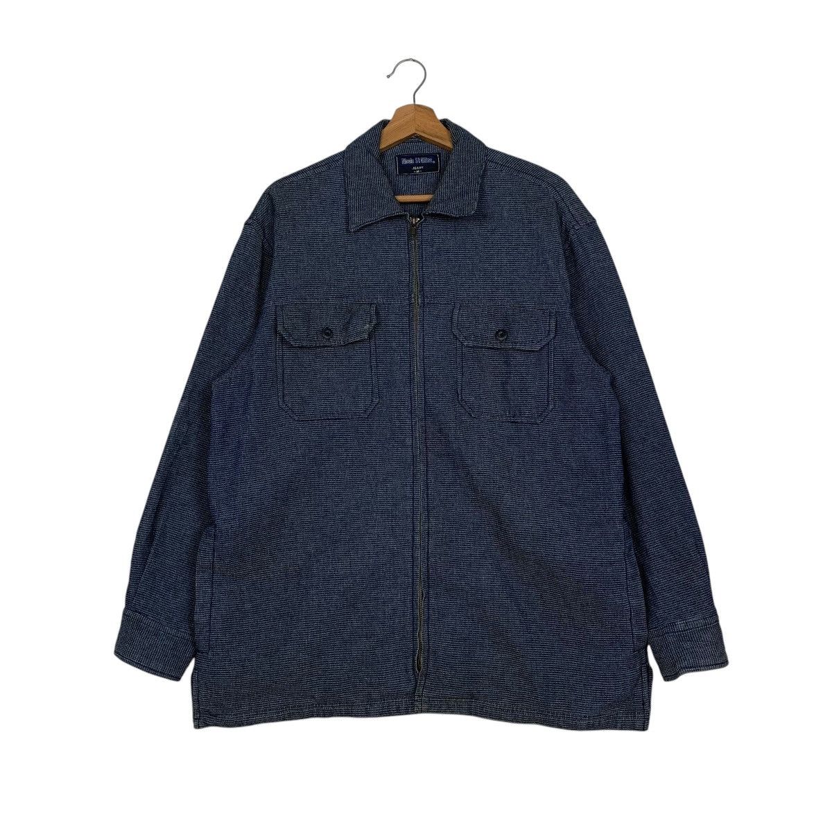 Japanese Brand Japanese Brand Nicole St Gilles Sashiko Indigo Jacket Size US M / EU 48-50 / 2 - 1 Thumbnail