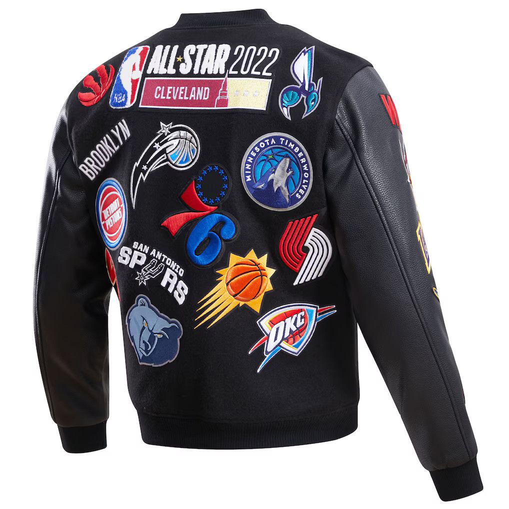 Pro Standard Pro Standard 2022 NBA All-Star Game Full-Zip Varsity Jacket Size US L / EU 52-54 / 3 - 6 Thumbnail