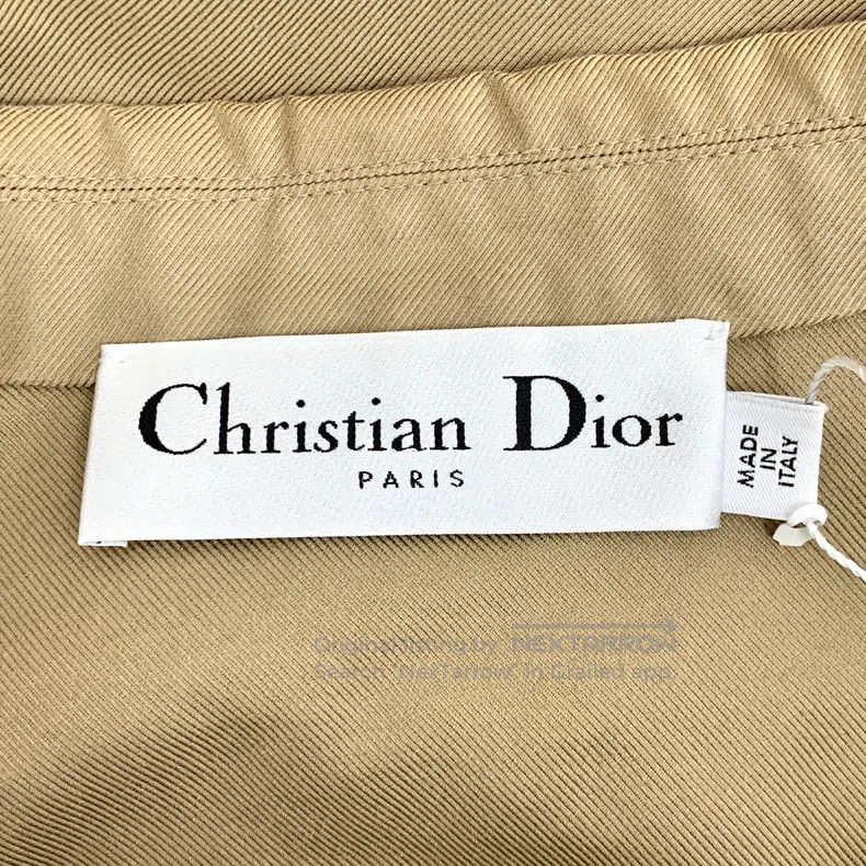 Dior Dior Brown bee embroidery cotton lapel single-breasted lon Size XXS / US 00 / IT 34 - 6 Thumbnail