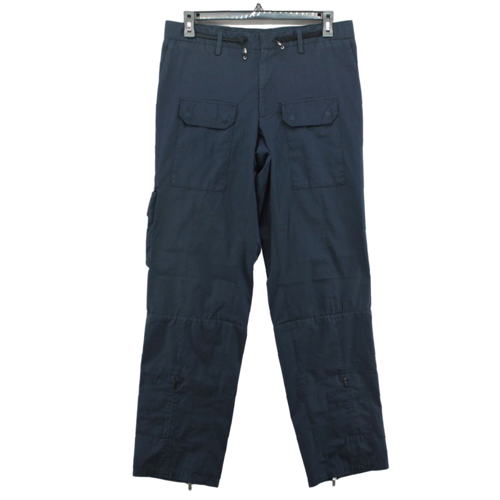 Hugo Boss VINTAGE Hugo Boss Heron Cargo Pants Mens 36X33 Cargo Pocket Five-Pocket Design Blue Slim? Wait. Size US 36 / EU 52 - 1 Thumbnail