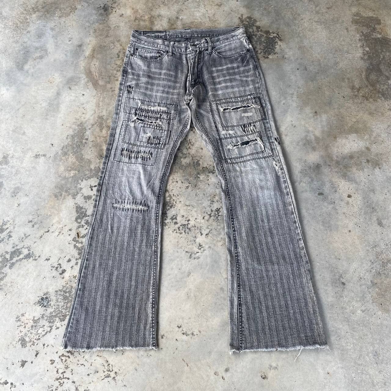 If Six Was Nine Japan Archival Difference Rupert Flare Distressed ReleaseHem Size US 29 - 2 Thumbnail