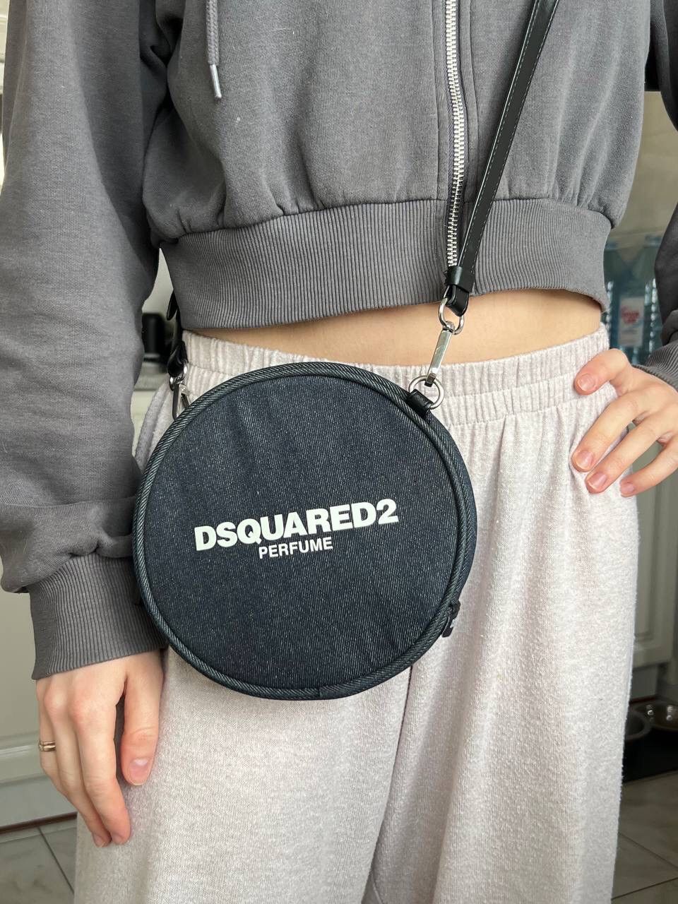 Dsquared2 Dsquared2 Shoulders blue navy denim perfume Bag big logo y2k Size ONE SIZE - 1 Thumbnail