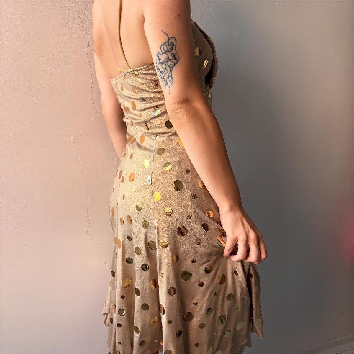 Vintage y2k parisian dress Size L / US 10 / IT 46 - 2 Thumbnail