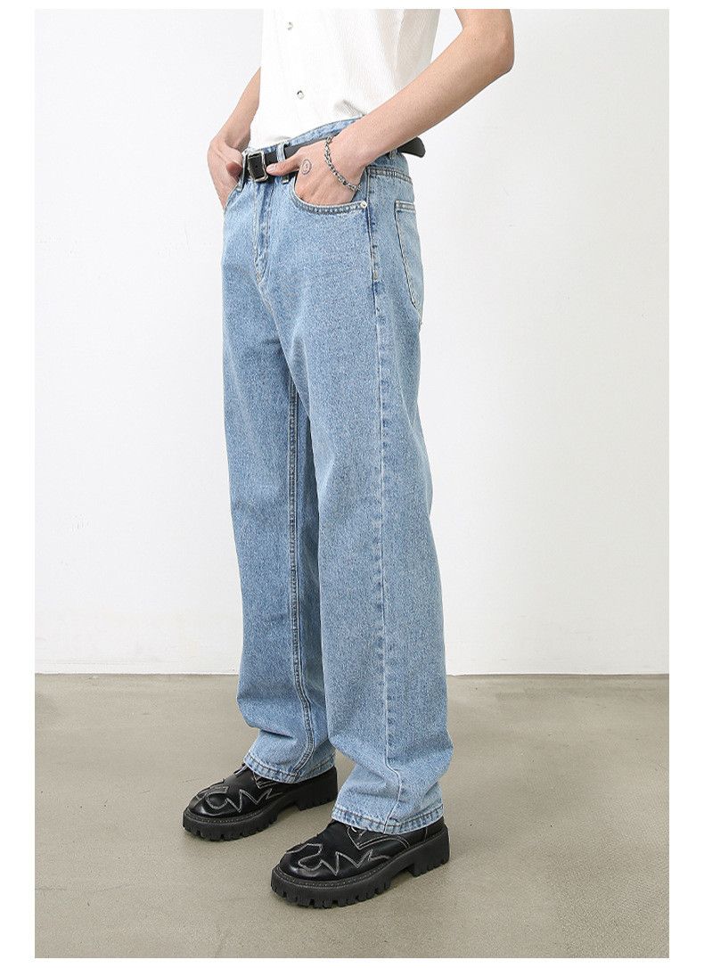 Japanese Brand × Jean Japanese street style classic simple versatile washed jeans Size US 32 / EU 48 - 5 Thumbnail