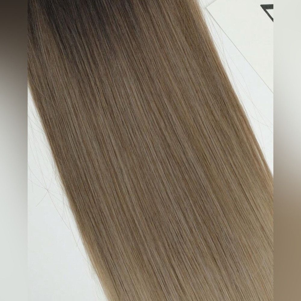 Other 24 Inch Balayage Style Clip in Hair Extensions Brown to Li Size ONE SIZE - 6 Thumbnail