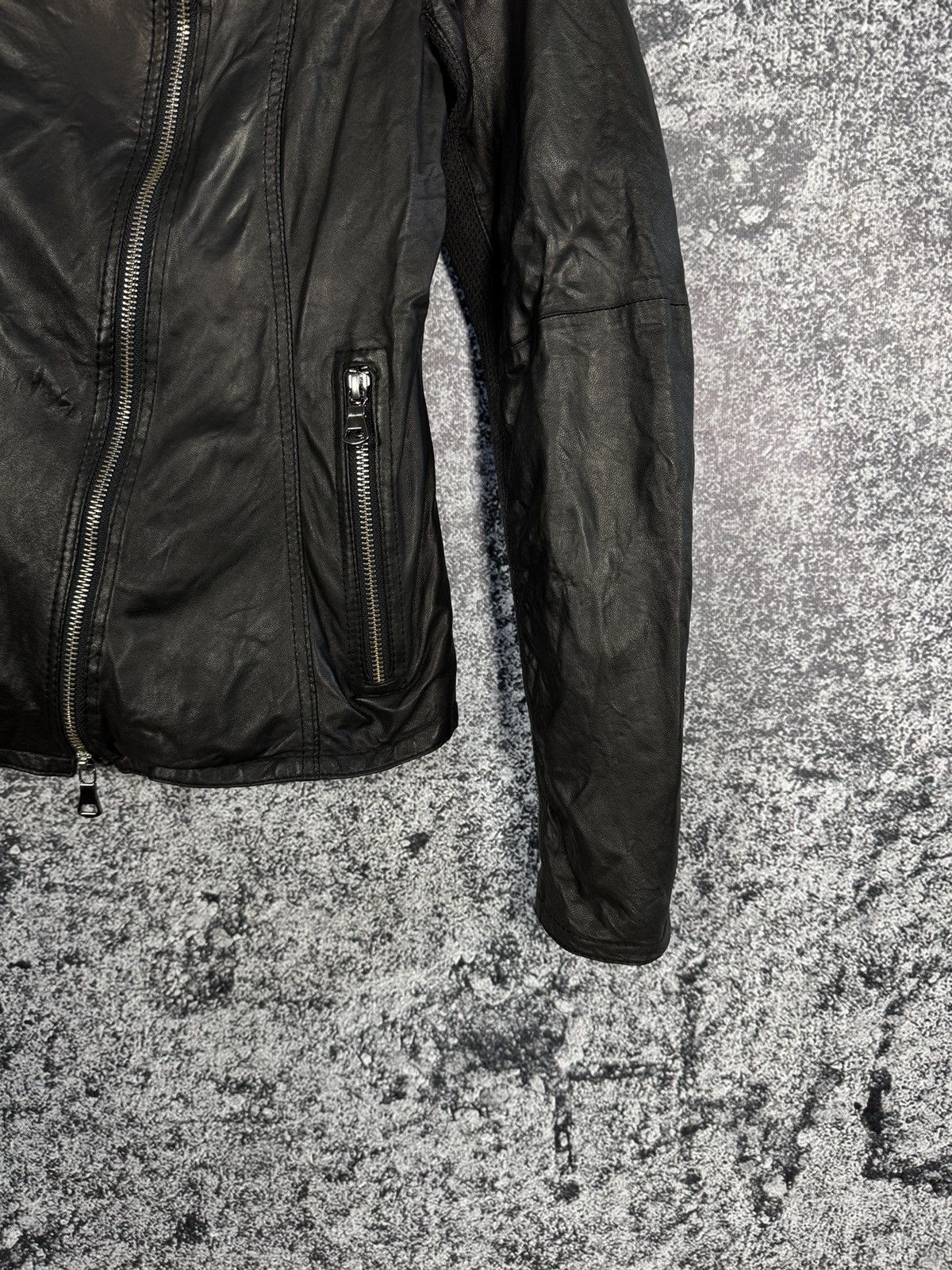 Gimo's Women’s GIMO’S Leather Jacket Italy Luxury Size 46 Size L / US 10 / IT 46 - 5 Thumbnail