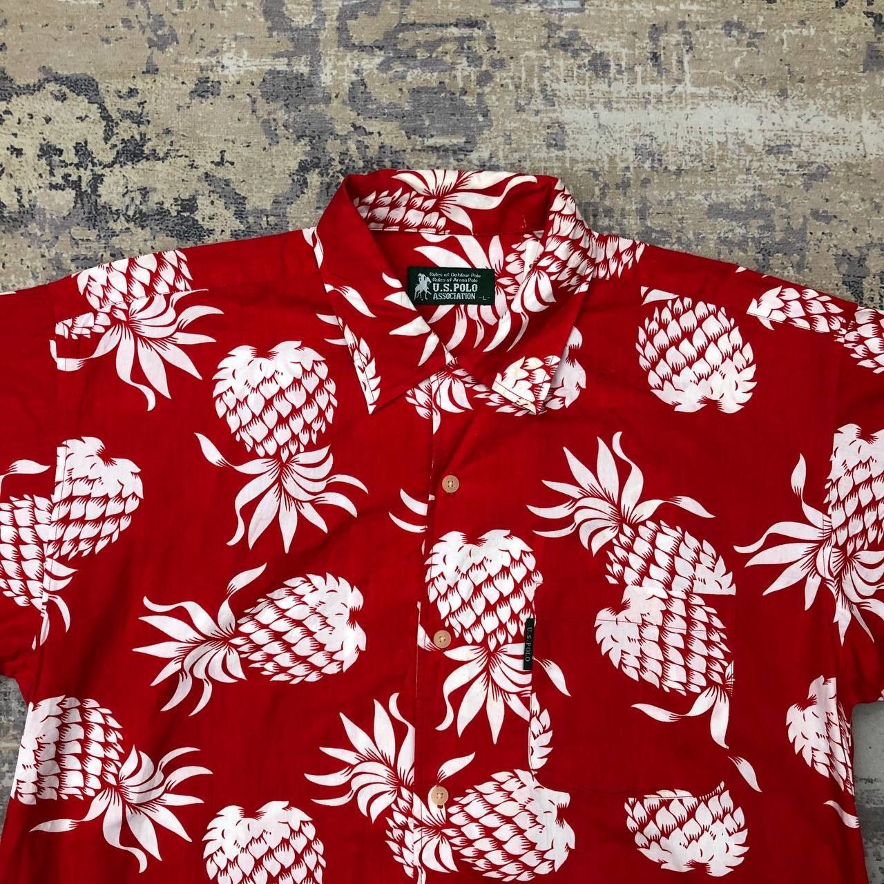 U.S. Polo Assn. T71 U.S. POLO ASSOCIATION HAWAII SHIRTS Size US L / EU 52-54 / 3 - 4 Thumbnail