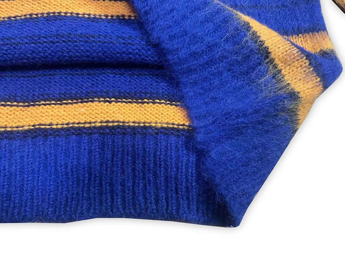 Vintage Stripe yello and blue knitwear Size US M / EU 48-50 / 2 - 6 Thumbnail