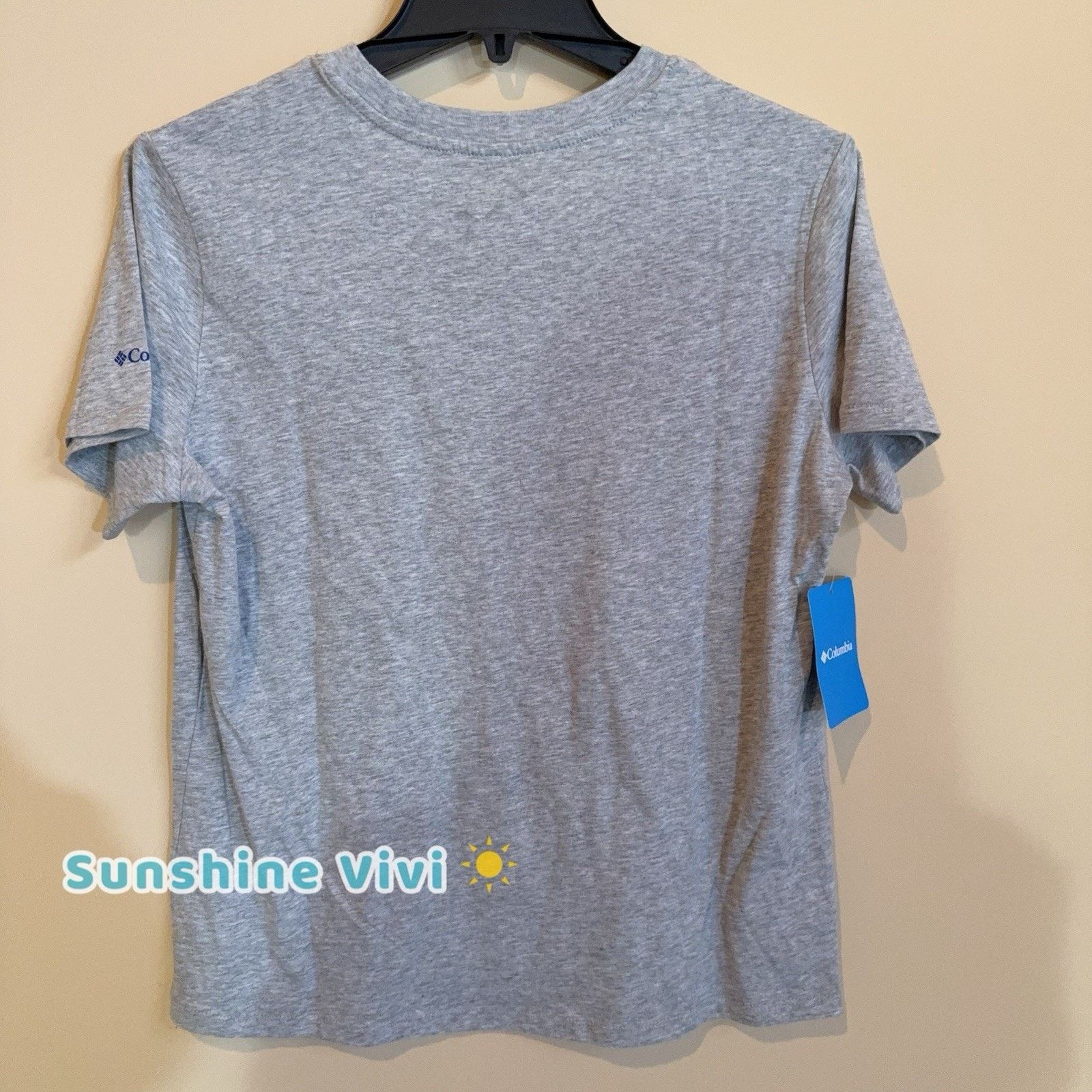 Columbia NWT Columbia T-Shirt Tee Womens S Camping Lake GREY Cotton Size S / US 4 / IT 40 - 5 Thumbnail