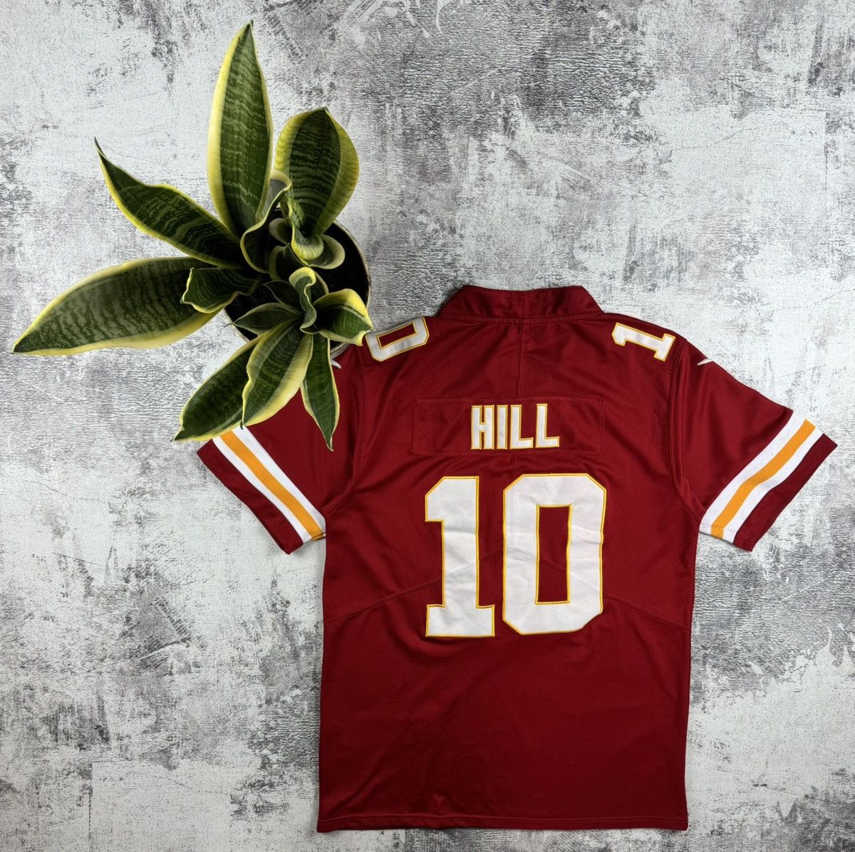 NFL × Vintage Kansas City Tyreek Hill #10 Superbowl T shirt Jersey Tee Size US M / EU 48-50 / 2 - 2 Thumbnail