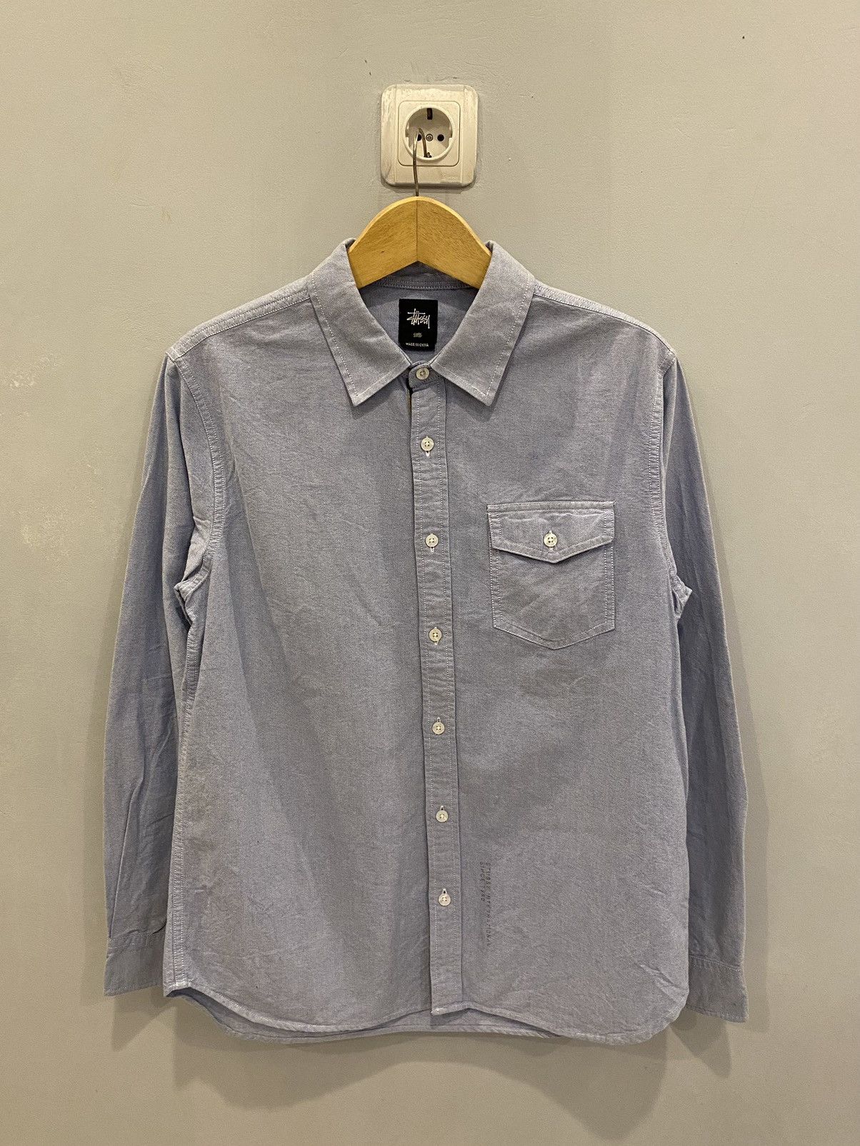 Stussy 90s 00s Stussy Oxford Shirt Size US S / EU 44-46 / 1 - 8 Thumbnail