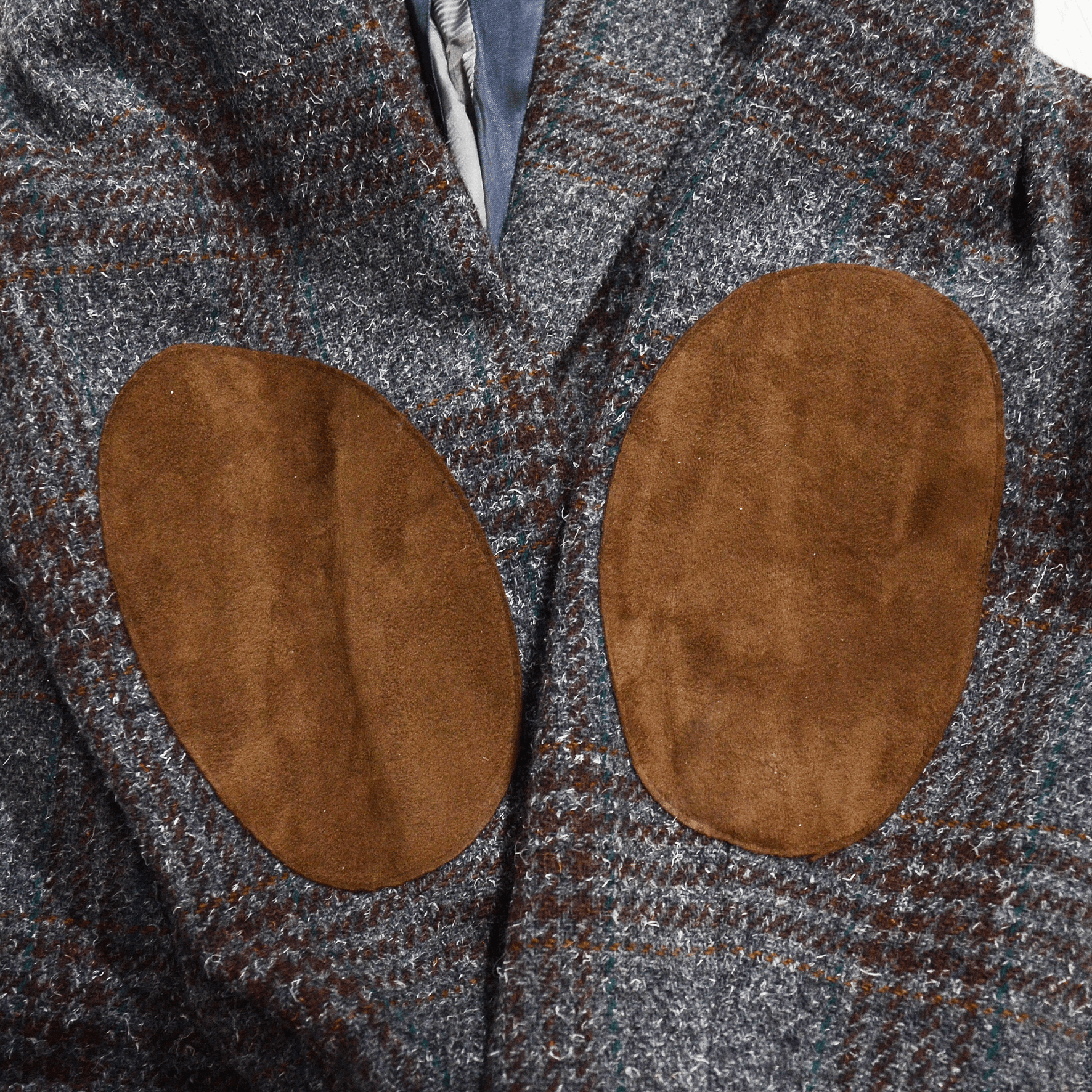Other Martin Greenfield Tweed Blazer Coat Check 42 Hadn Tailored Size 42R - 5 Thumbnail