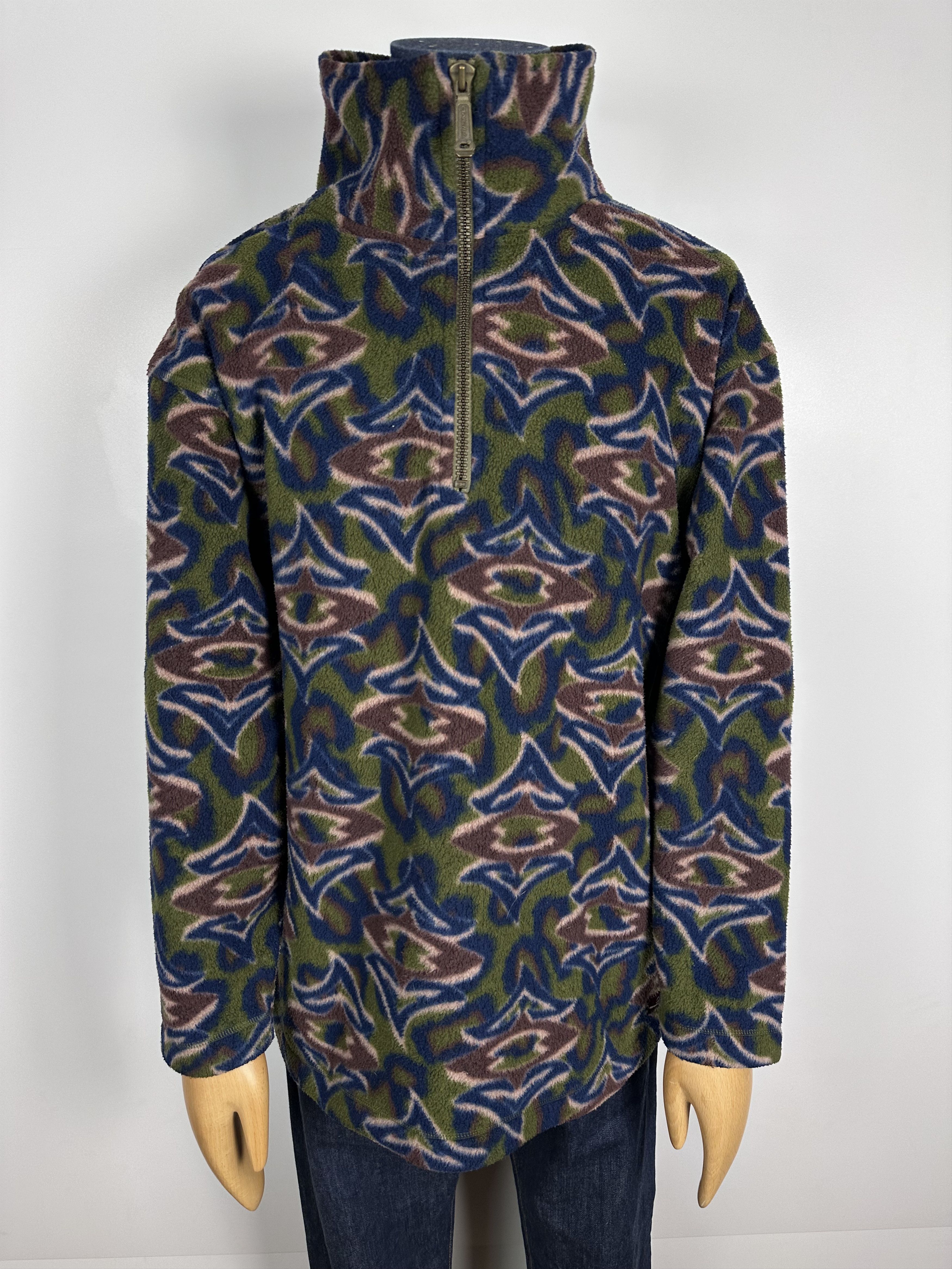 O'Neill × Vintage vintage Oneill FLEECE sweater 1/4 Zip Size L rare 90s jumper Size US L / EU 52-54 / 3 - 2 Thumbnail