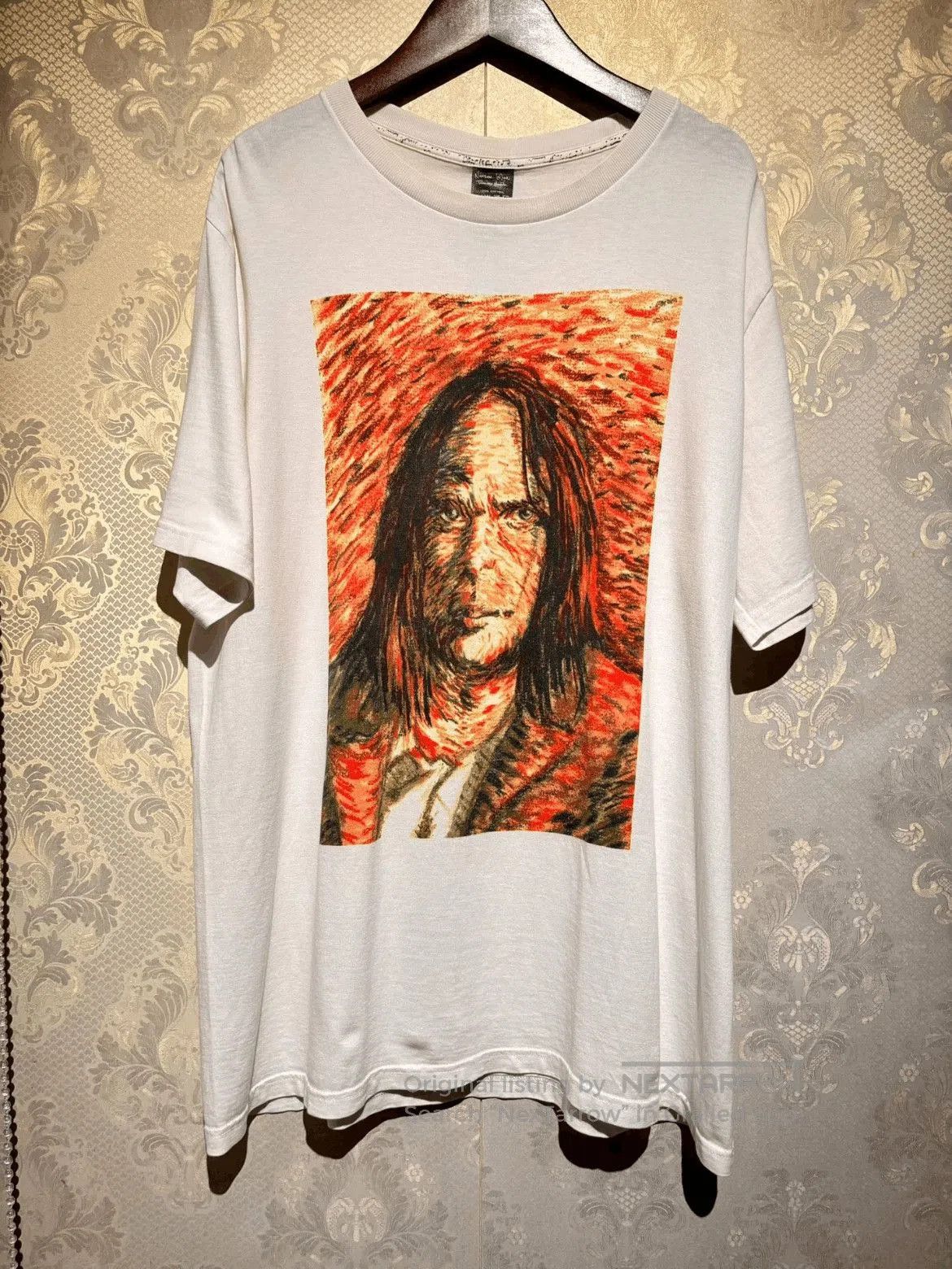 Number (N)ine Number (N)ine Neil Young Lyrics Tee – SS08 