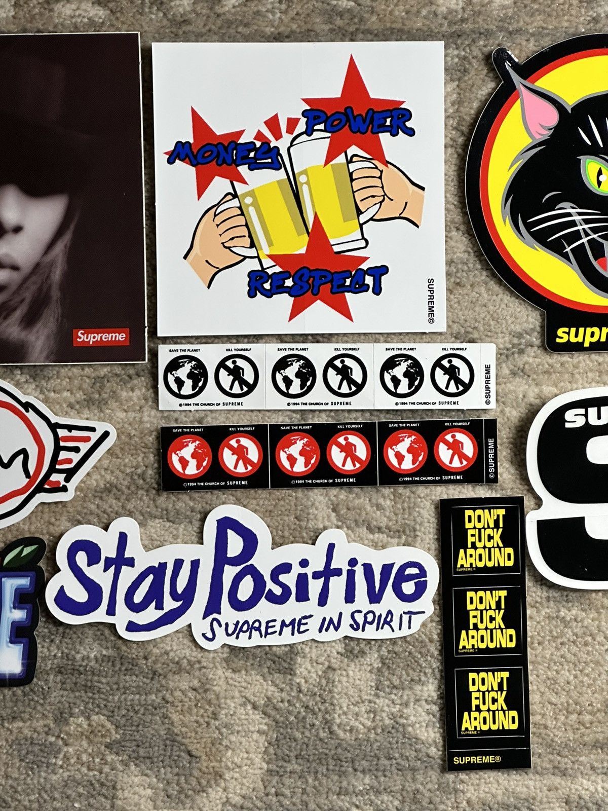 Supreme 10x Supreme Stickers Lot Size ONE SIZE - 4 Thumbnail