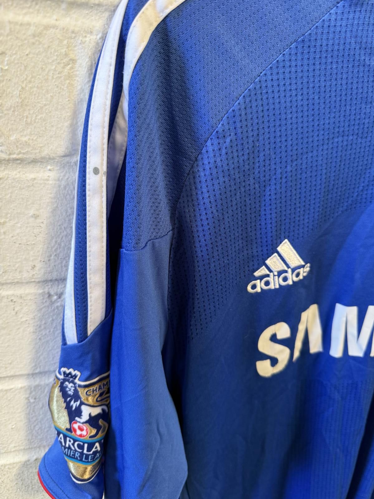 Adidas Chelsea FC Samsung Blue Soccer Jersey #9 Hore Size US L / EU 52-54 / 3 - 3 Thumbnail