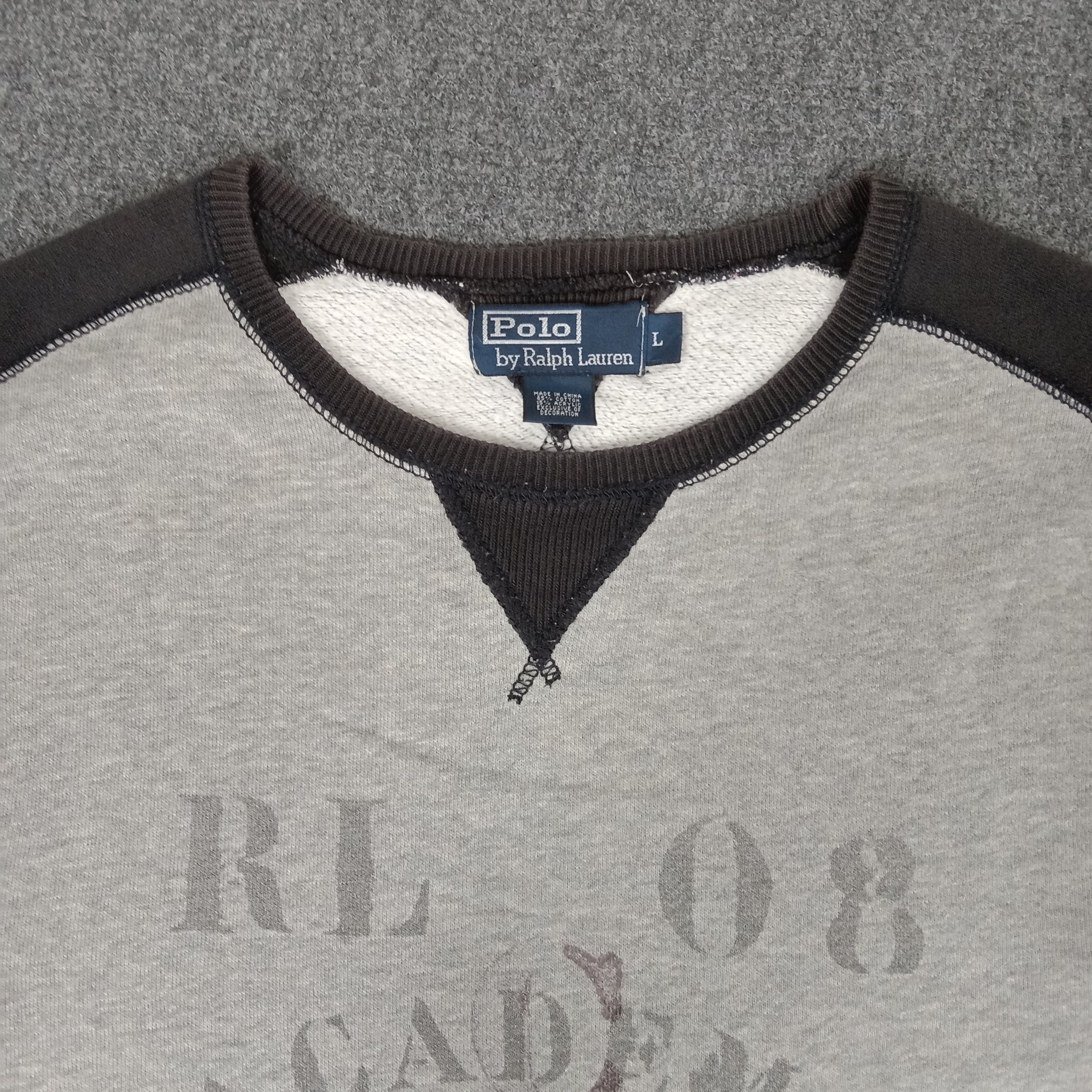 Polo Ralph Lauren × Vintage Polo by Ralph Lauren Luxury Brand Sweatshirt Size US L / EU 52-54 / 3 - 3 Thumbnail