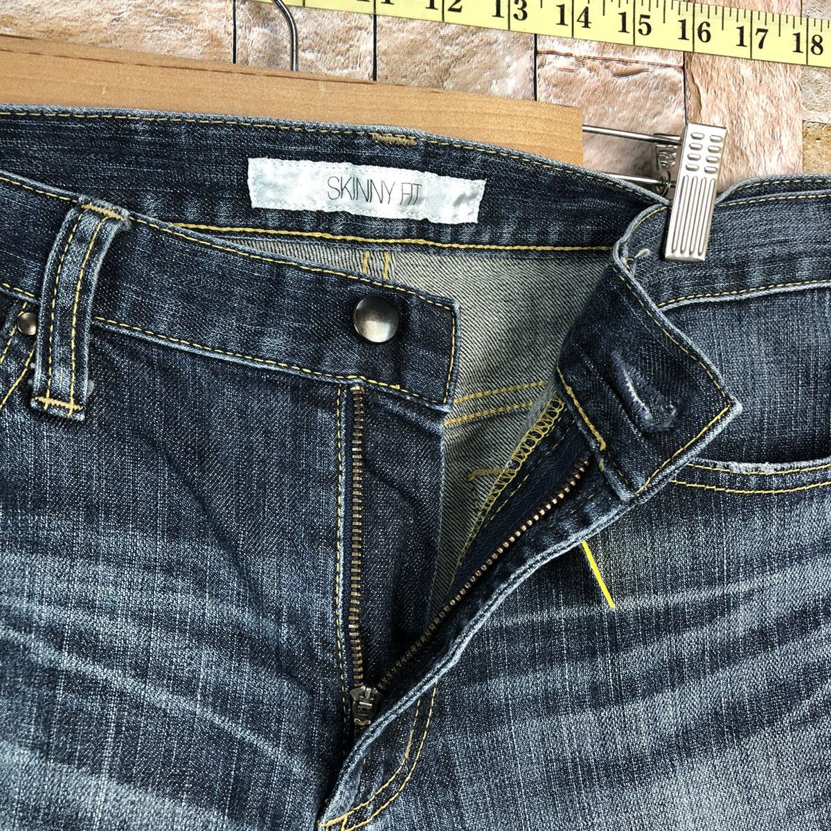 Uniqlo Uniqlo vintage Blue Denim Pants #7581 Size US 33 - 11 Thumbnail