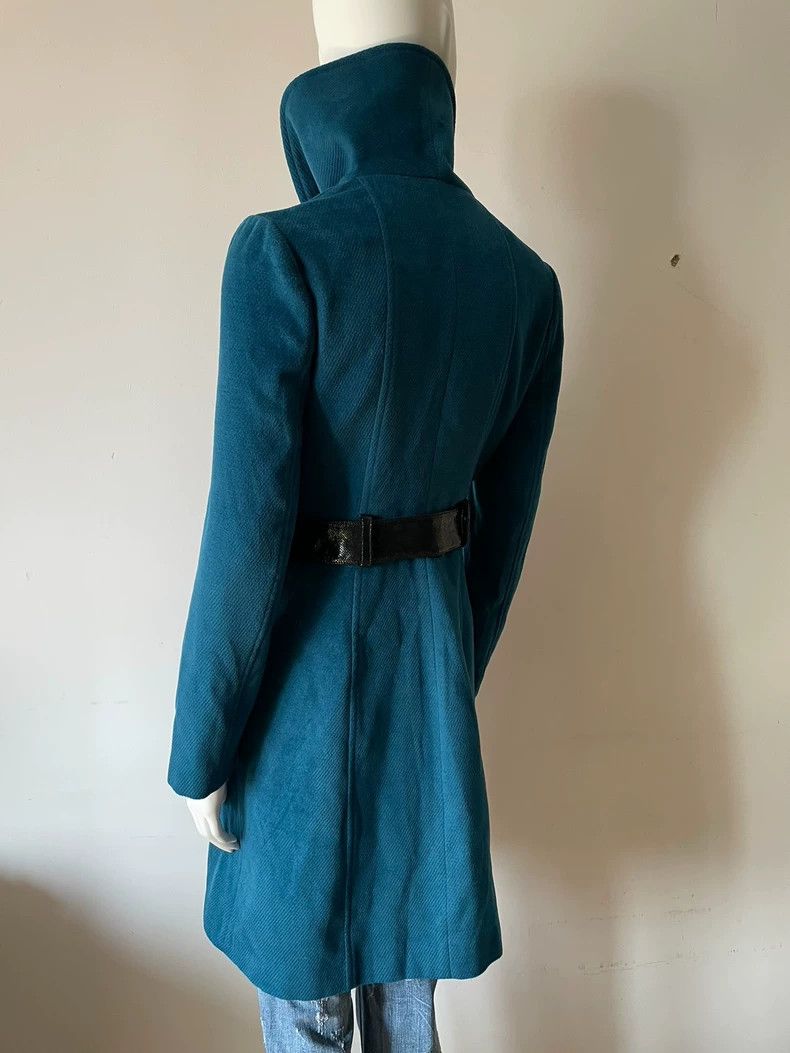 Helmut Lang Helmut Lang Blue and blue temperament handsome wool jacket Size US XL / EU 56 / 4 - 4 Thumbnail
