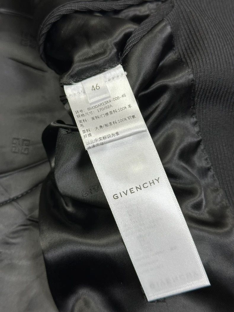 Givenchy Givenchy Size46 Black buckle casual suit 46 size / 98 new / Size US XL / EU 56 / 4 - 5 Thumbnail