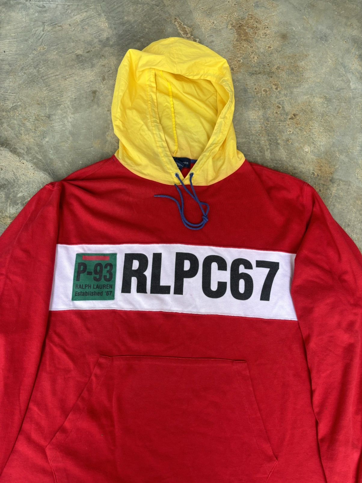 Polo Ralph Lauren Vintage Polo Ralph Lauren Rlpc 67 Hoodie Size US M / EU 48-50 / 2 - 2 Thumbnail