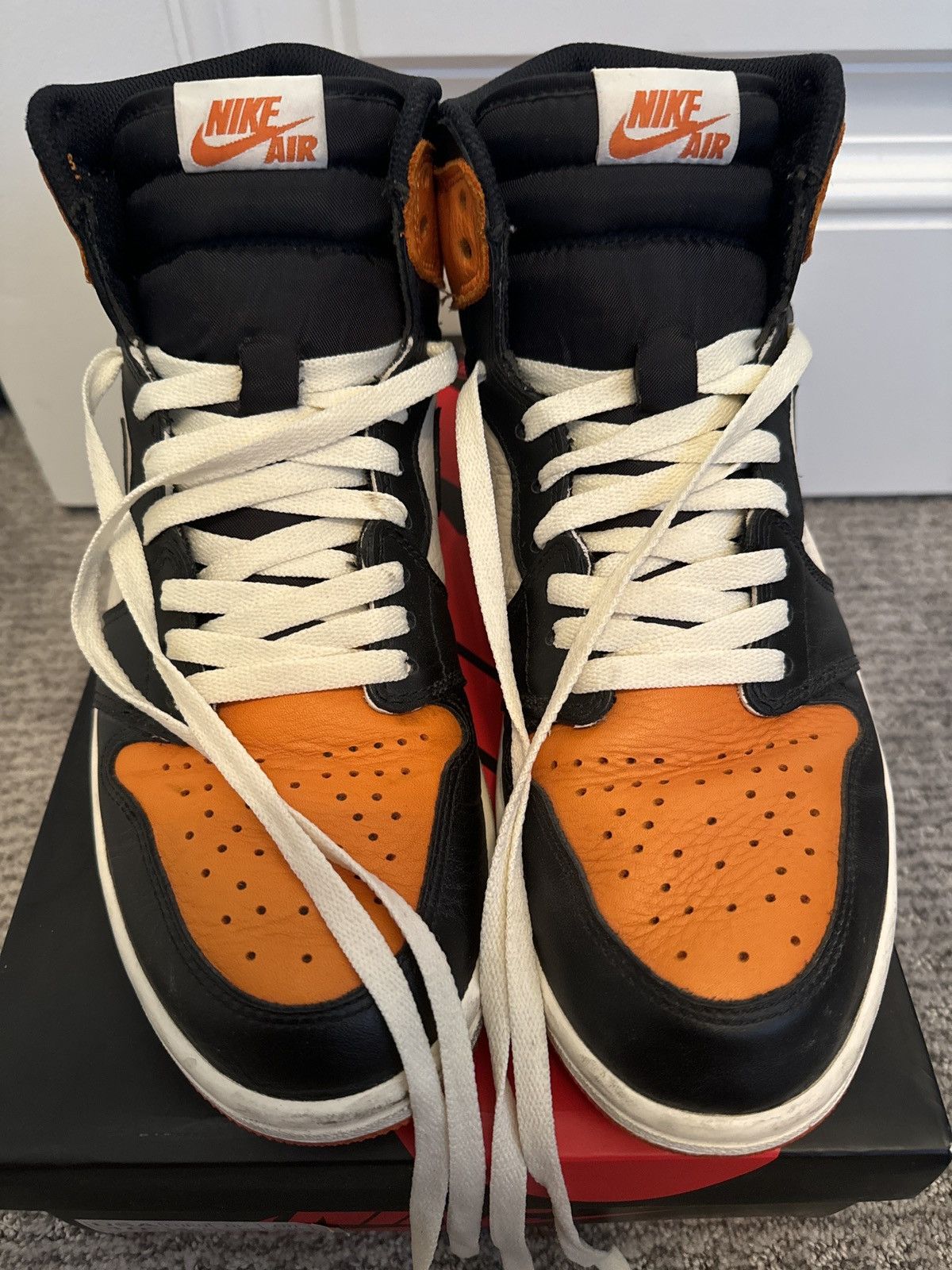Nike Jordan 1 Retro Shattered Backboard Size US 10.5 / EU 43-44 - 15 Thumbnail