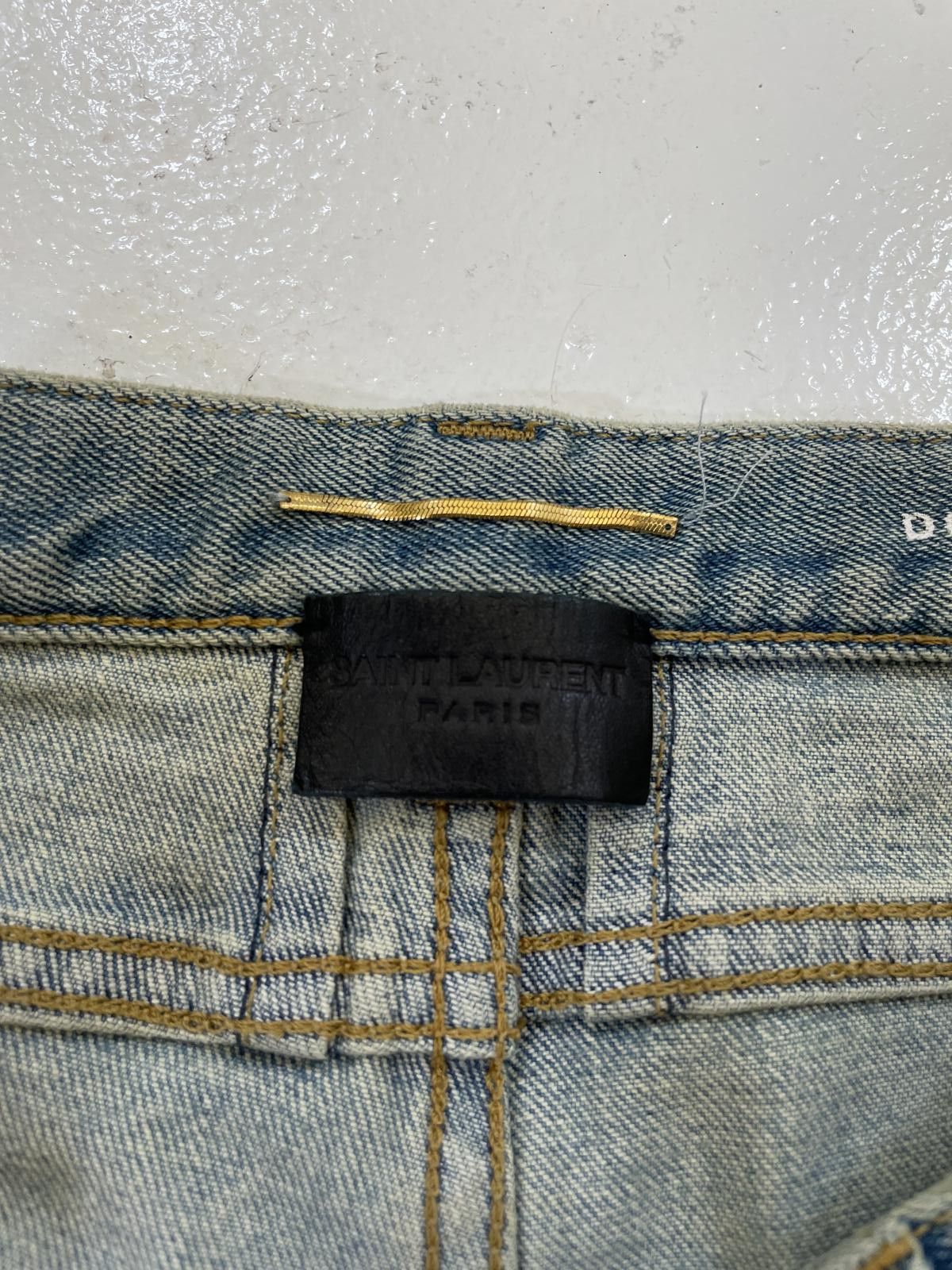 Saint Laurent Paris Saint Laurent knife cut denim Size US 30 / EU 46 - 3 Thumbnail