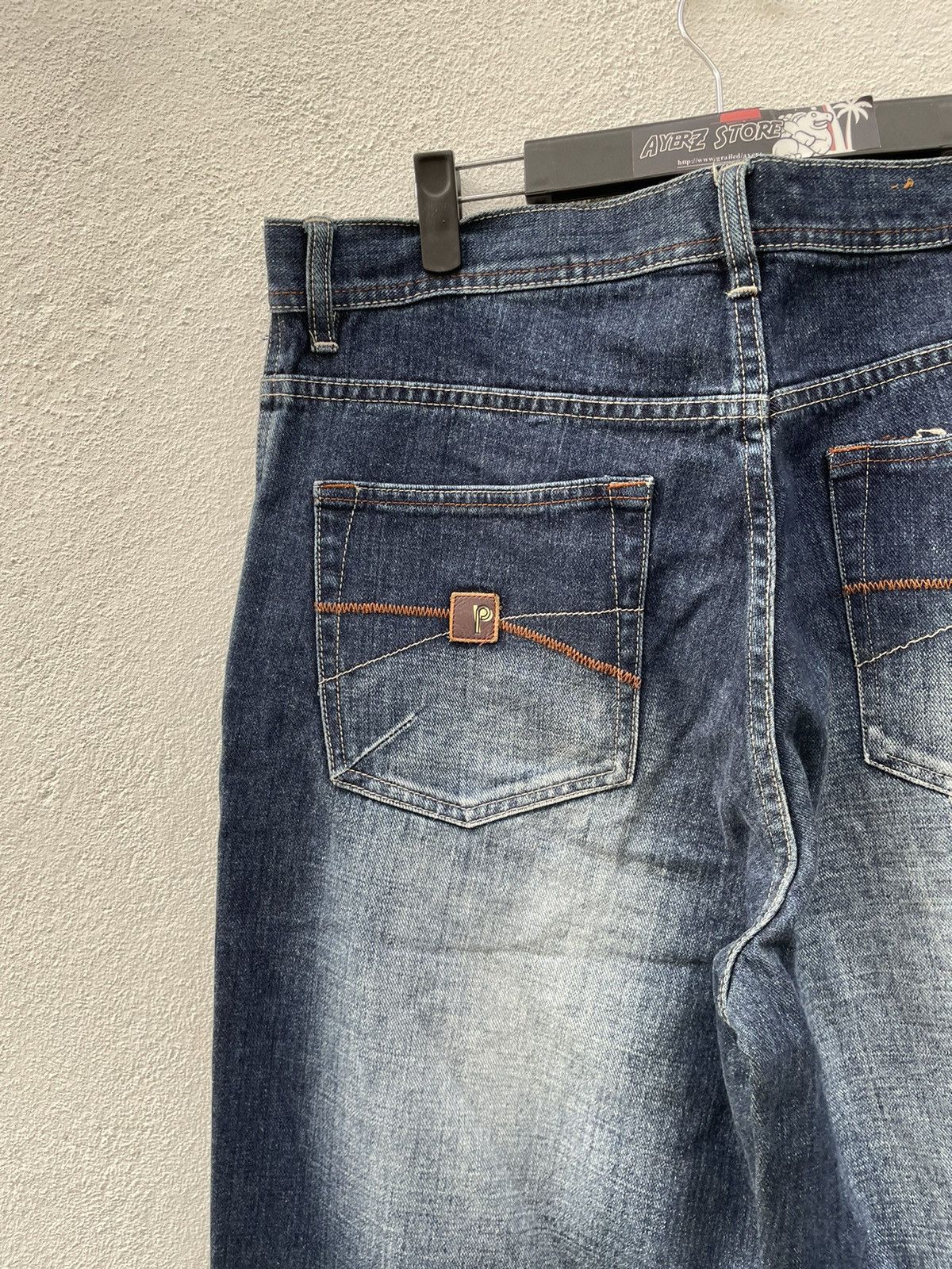 JNCO × Pelle Pelle Vintage Y2K Pelle Pelle Baggy Denim Jeans Size US 35 - 13 Thumbnail