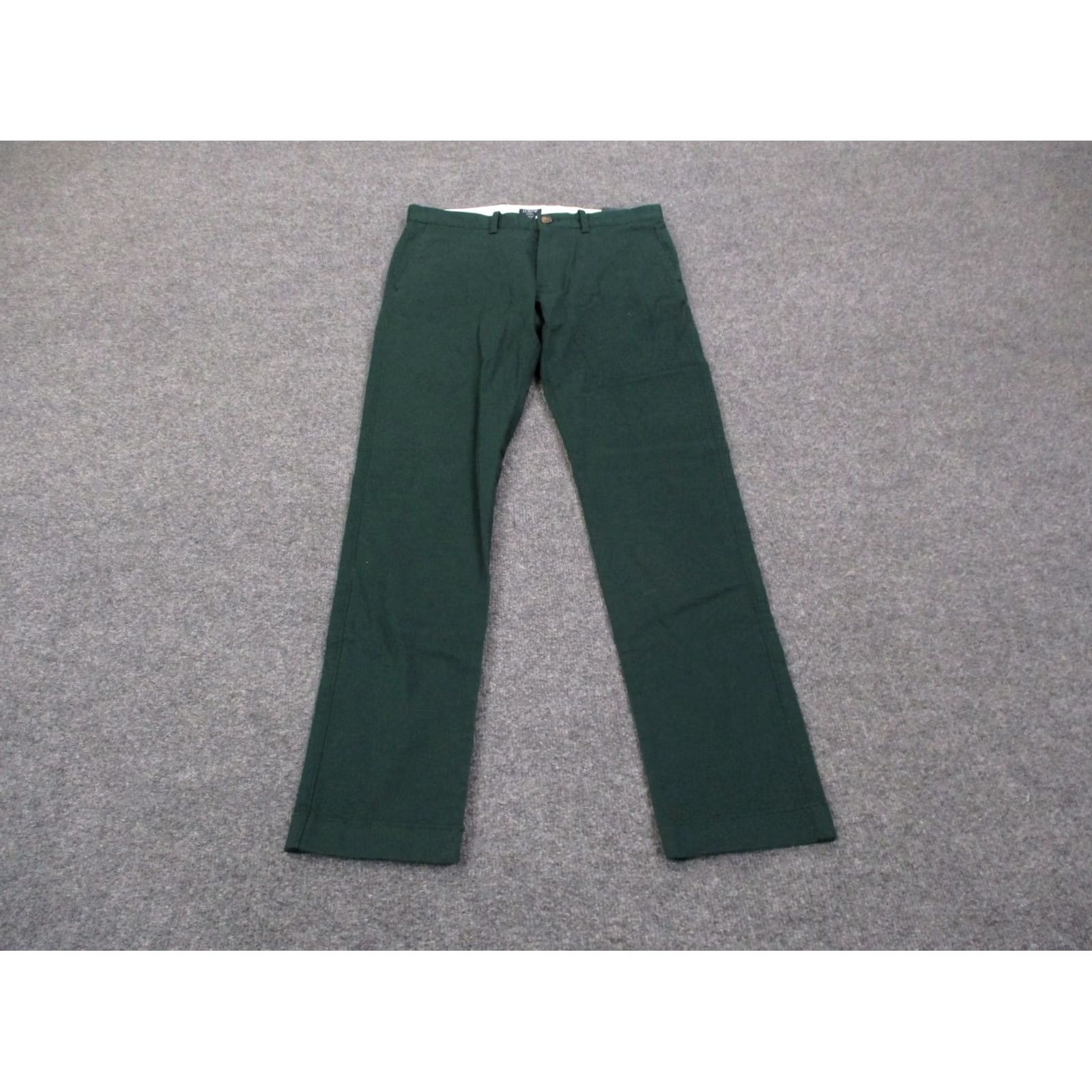 J.Crew J.CREW Pants Mens 30 X 32 Green Chino Slim Straight Holiday Winter 90s Mens Size US 32 / EU 48 - 2 Thumbnail