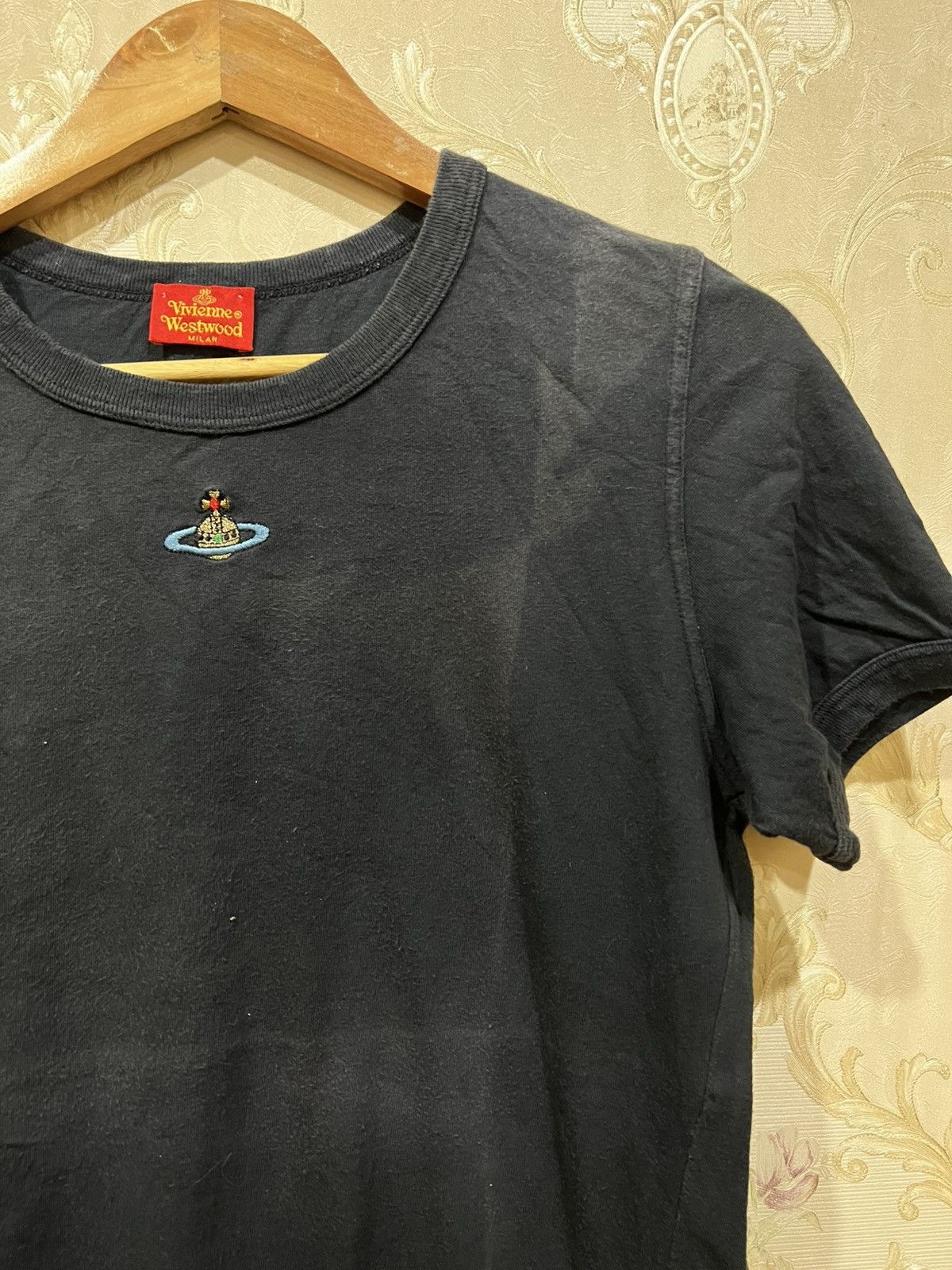 Vintage × Vivienne Westwood Vivienne Westwood Natural Sunfaded Shirt Size S / US 4 / IT 40 - 9 Thumbnail