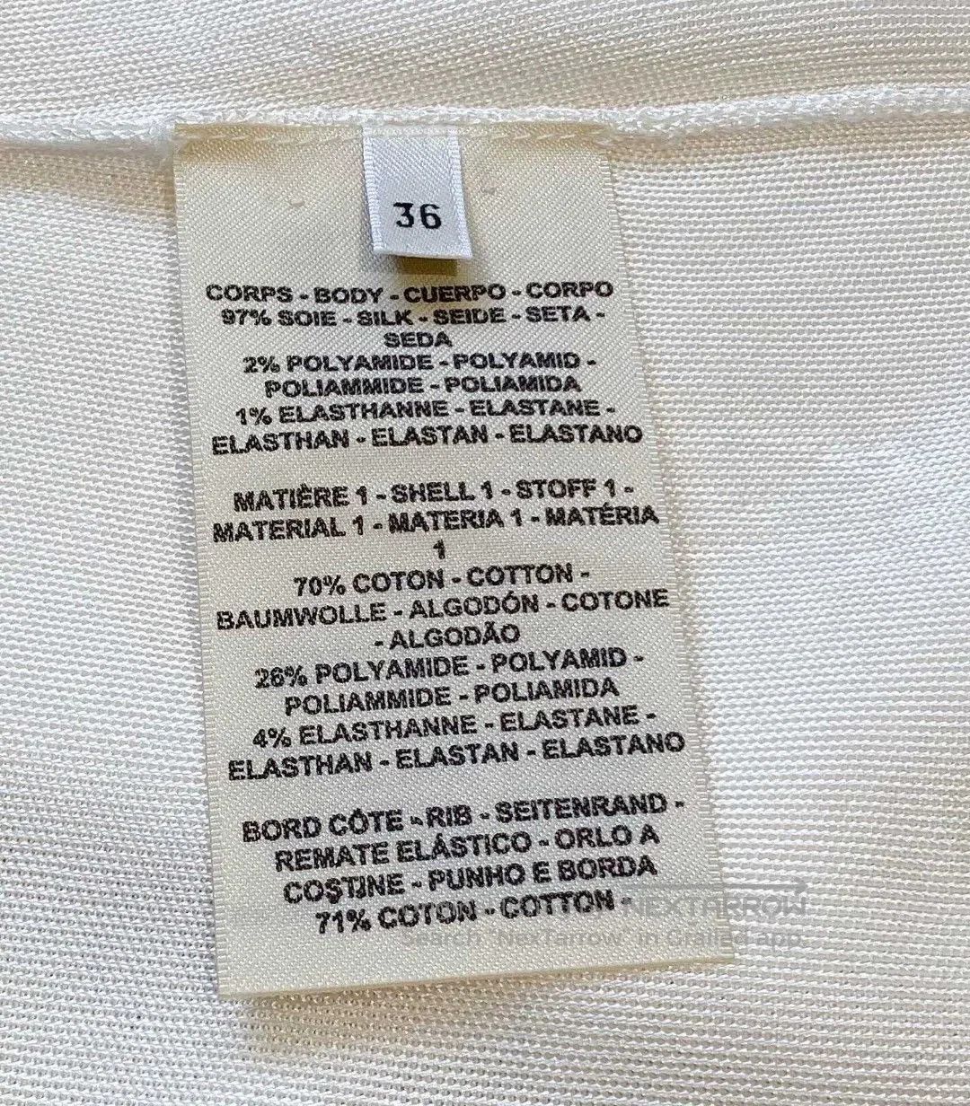 Hermes Hermes Beige Ruffle Knit Top. Size US S / EU 44-46 / 1 - 7 Thumbnail
