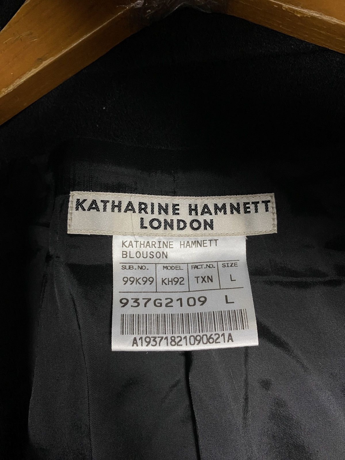 Katharine Hamnett London Katharine Hamnett London Wool Blouson Asymmetrical Hoodie Size M / US 6-8 / IT 42-44 - 13 Thumbnail