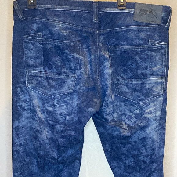 Prps PRPS 'Demon' Selvedge Print Straight-Skinny Denim Jeans Size US 38 / EU 54 - 7 Thumbnail
