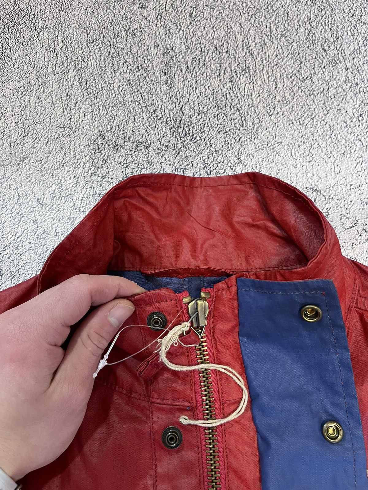 Napapijri Napapijri Men’s Jacket Wax Corpo Red Big Logo Size XL Size US XL / EU 56 / 4 - 6 Thumbnail