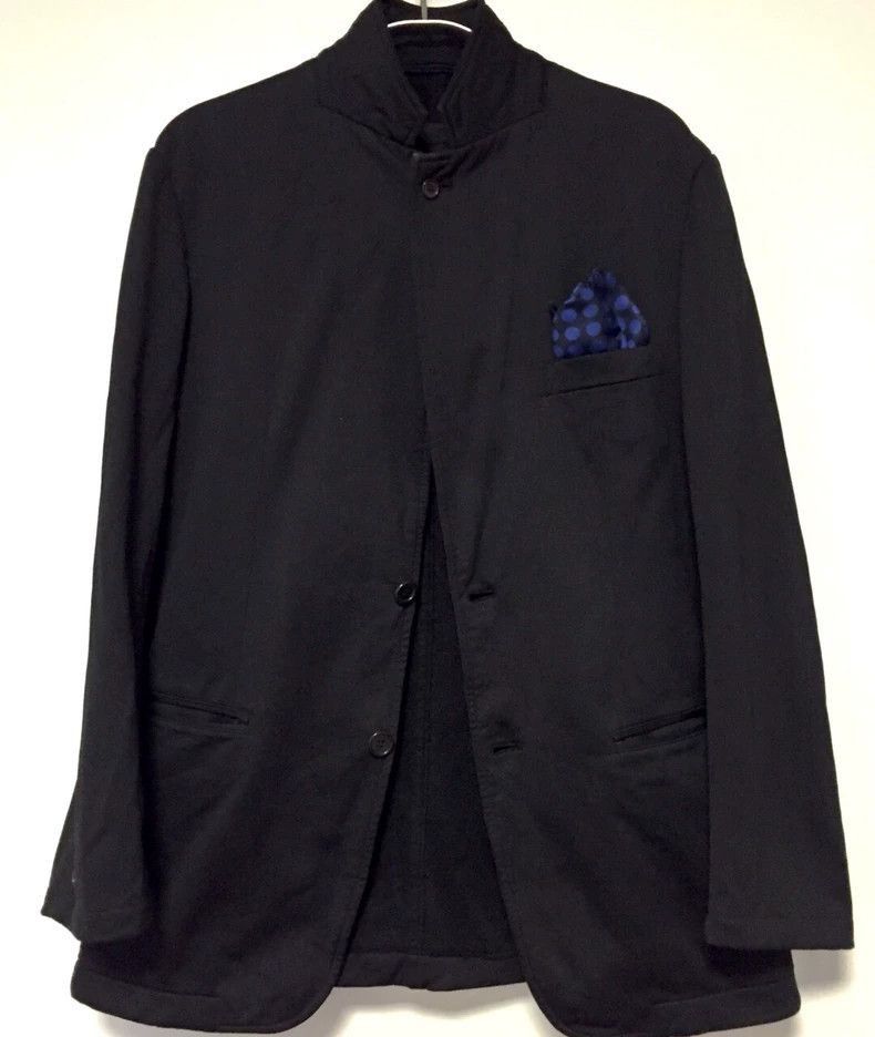 Comme des Garcons Comme des Garcons Black Wrinkled Suit-2506 Size US M / EU 48-50 / 2 - 1 Thumbnail