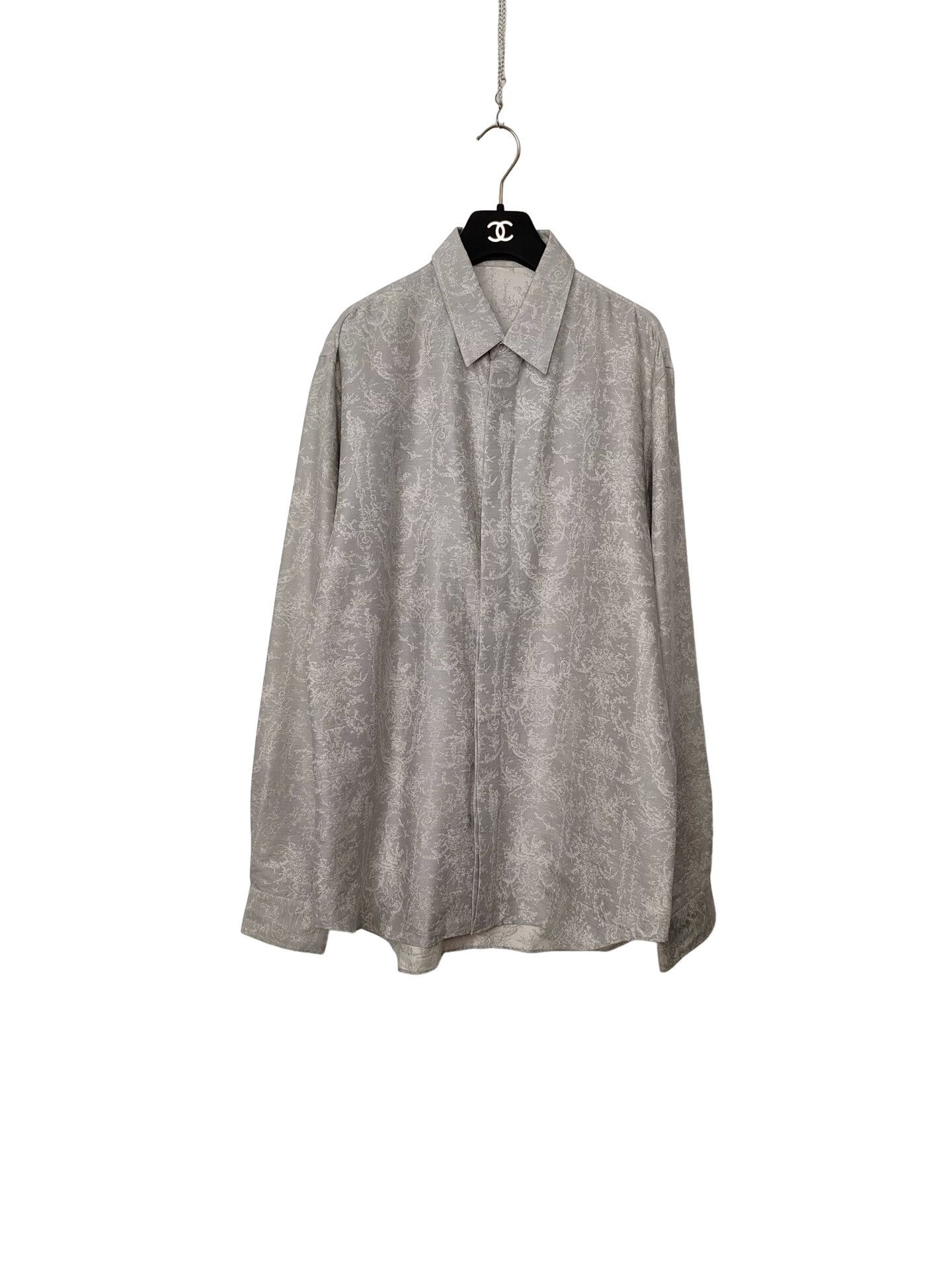 Dior Dior Jacquard Monogram Shirt Size L Size US L / EU 52-54 / 3 - 1 Thumbnail