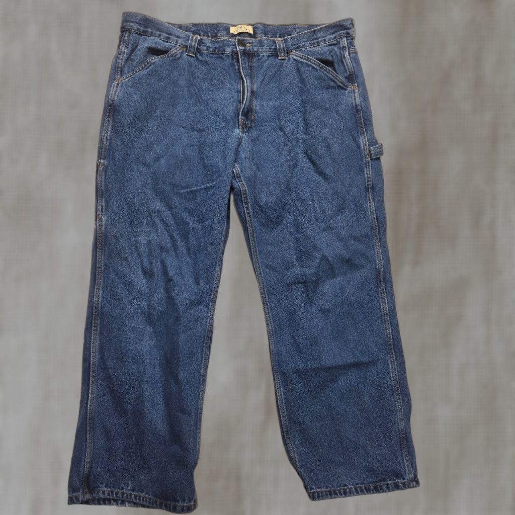 The Mountain Vintage Blue Mountain Men's Jeans Pants 42x30 Straight Leg Denim Cotton Blue 90s Casual Men's Size US 42 / EU 58 - 1 Thumbnail