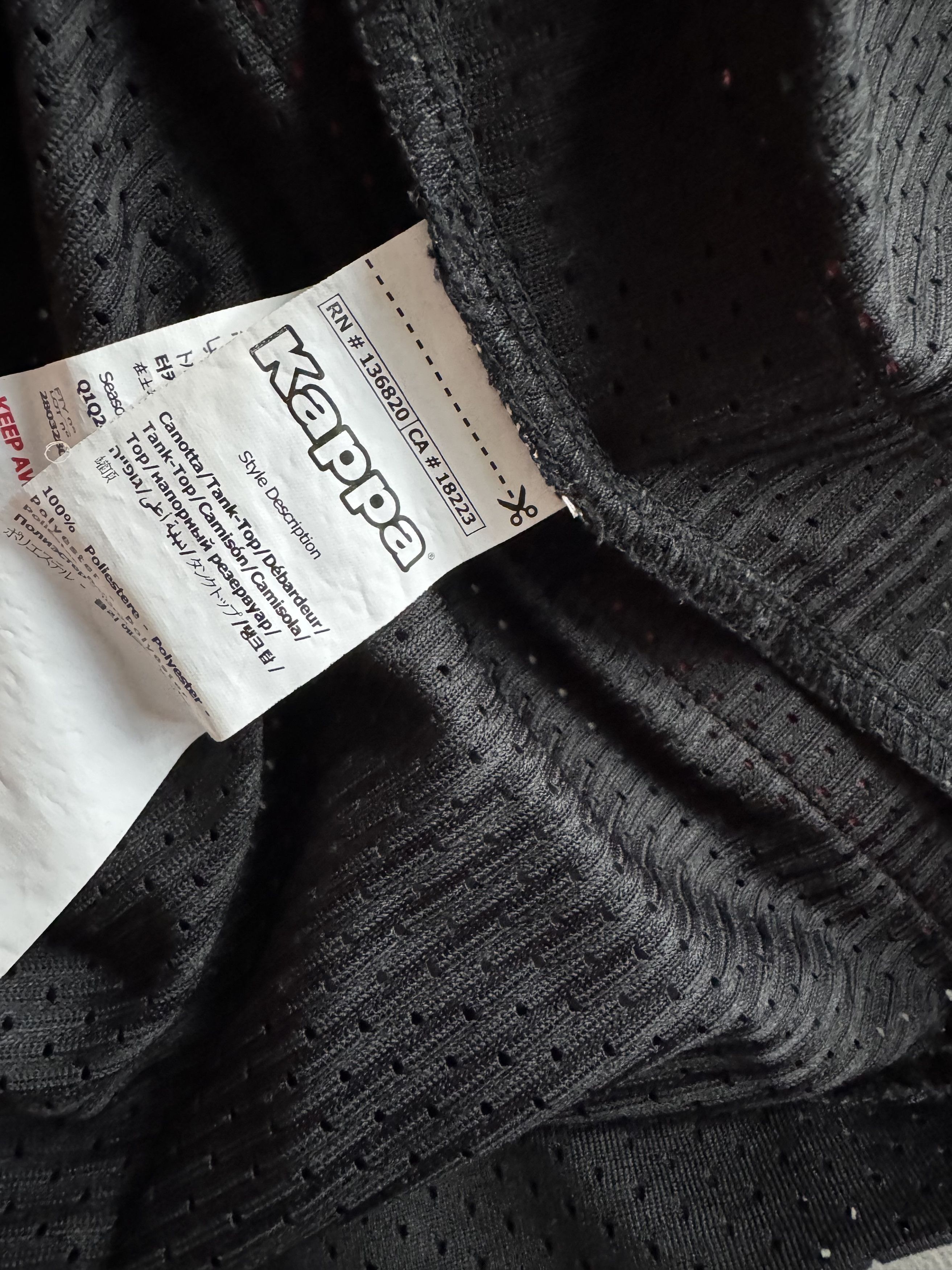 Gosha Rubchinskiy × Kappa Gosha Rubchinskiy x Kappa Logo Mesh Racer Vest Size US M / EU 48-50 / 2 - 6 Thumbnail