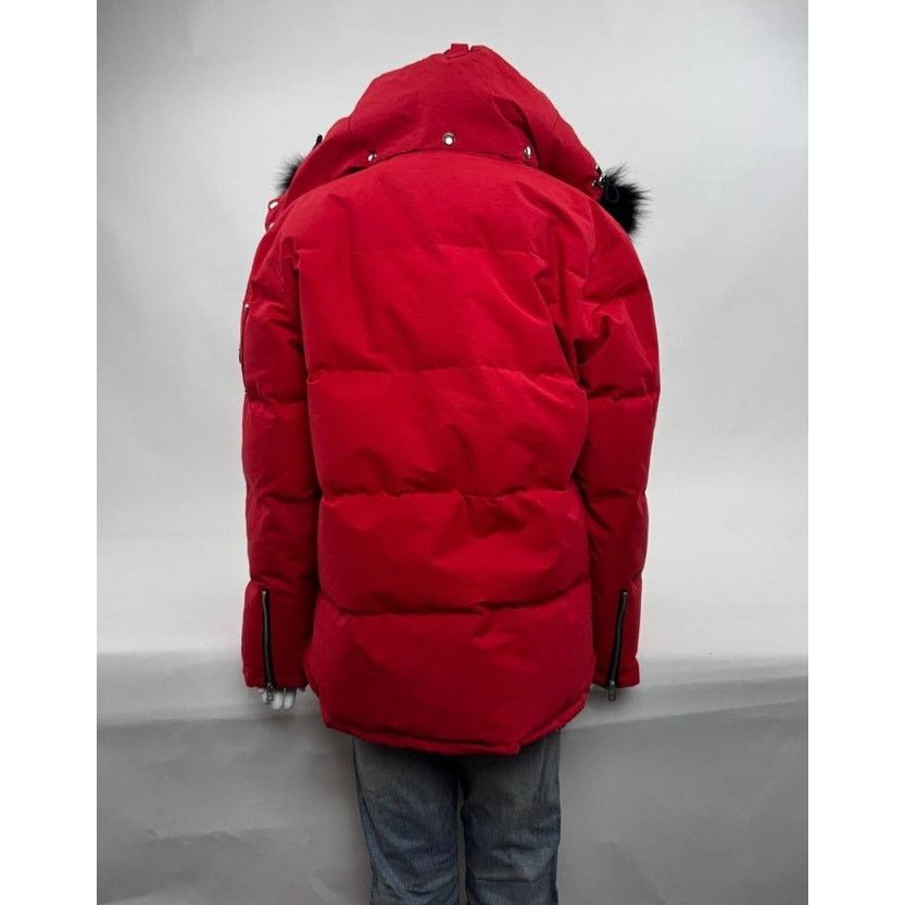 Moose Knuckles Men's Moose Knuckles Red Puffer Down Jacket Size XL Size US XL / EU 56 / 4 - 2 Thumbnail