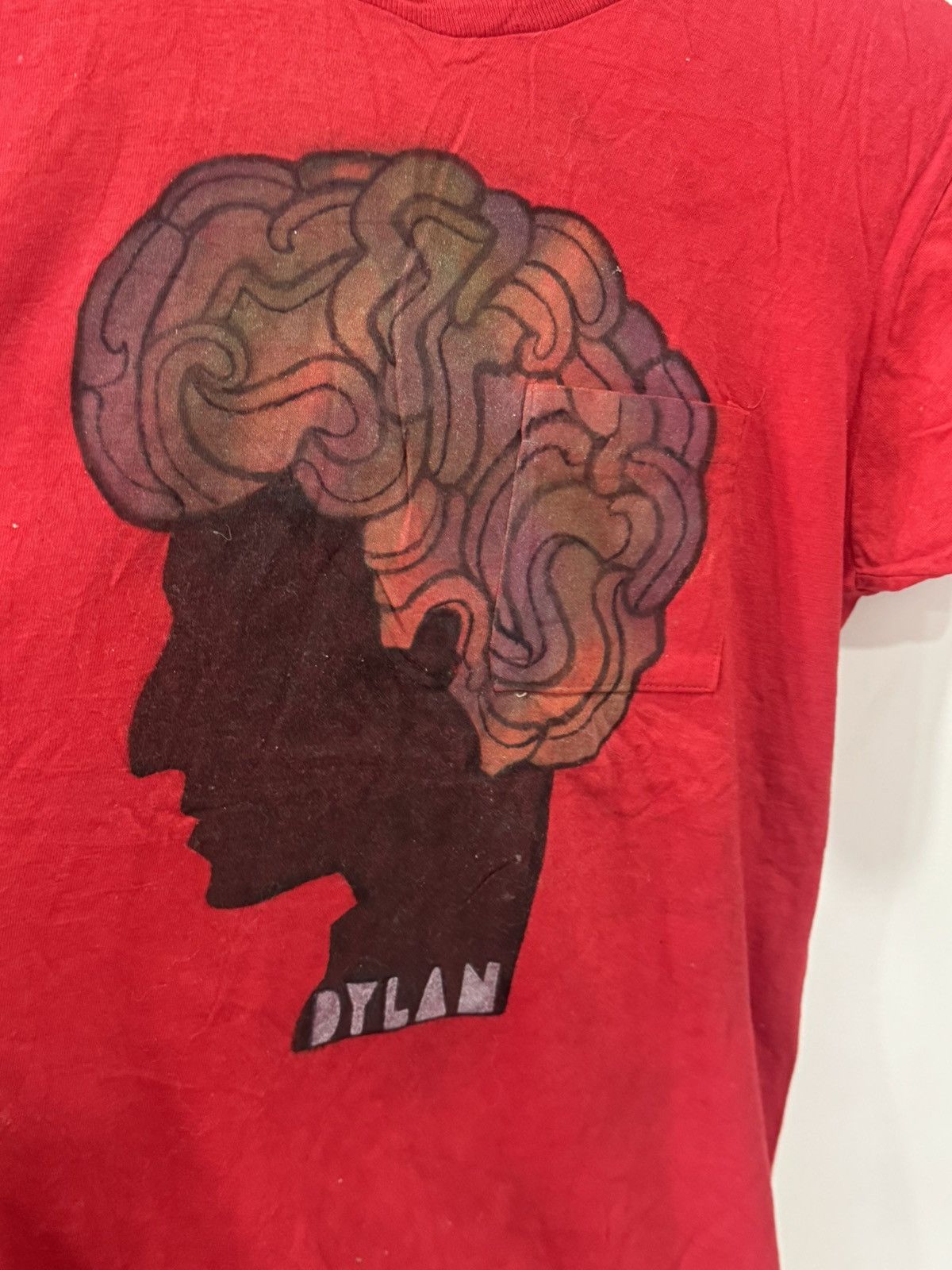 Vintage vintage BOB DYLAN - single pocket selvedge single stitch usa Size US S / EU 44-46 / 1 - 3 Thumbnail