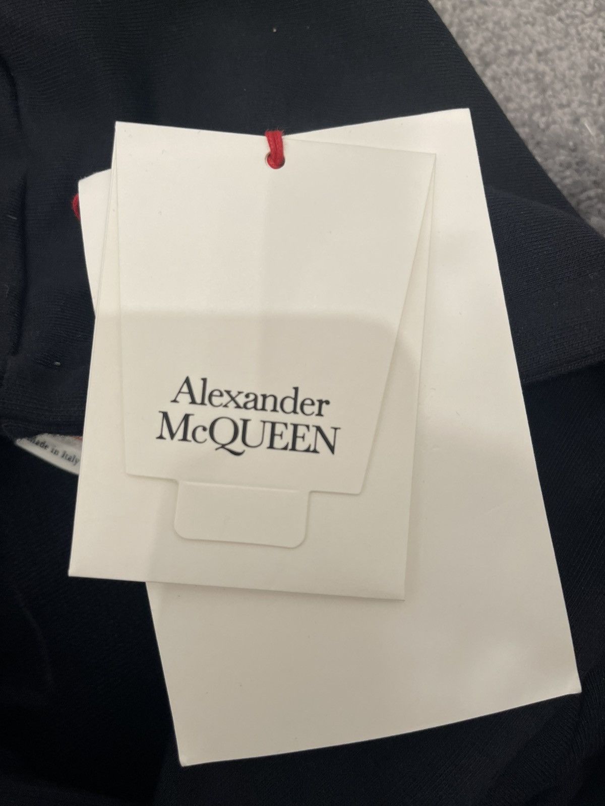 Alexander McQueen Alexander McQueen Grafitti Logo Popover Hoody Size US M / EU 48-50 / 2 - 4 Thumbnail
