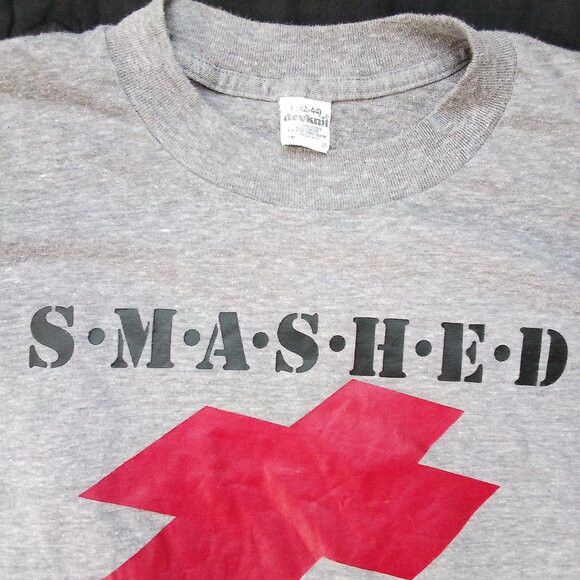 Vintage Vintage 80s MASH Smashed Parody Joke Gag T-Shirt Size US L / EU 52-54 / 3 - 1 Thumbnail